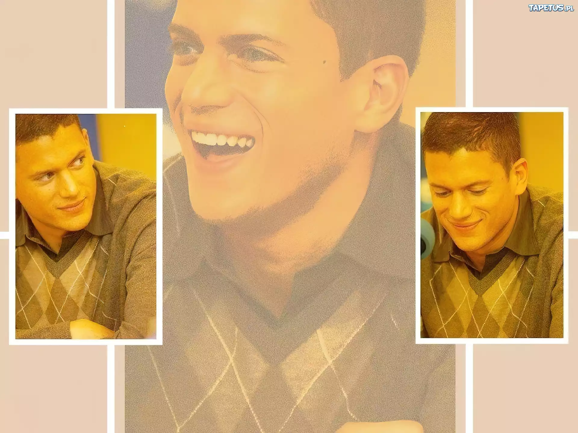 Prison Break, wesoły, Wentworth Miller, sweterek