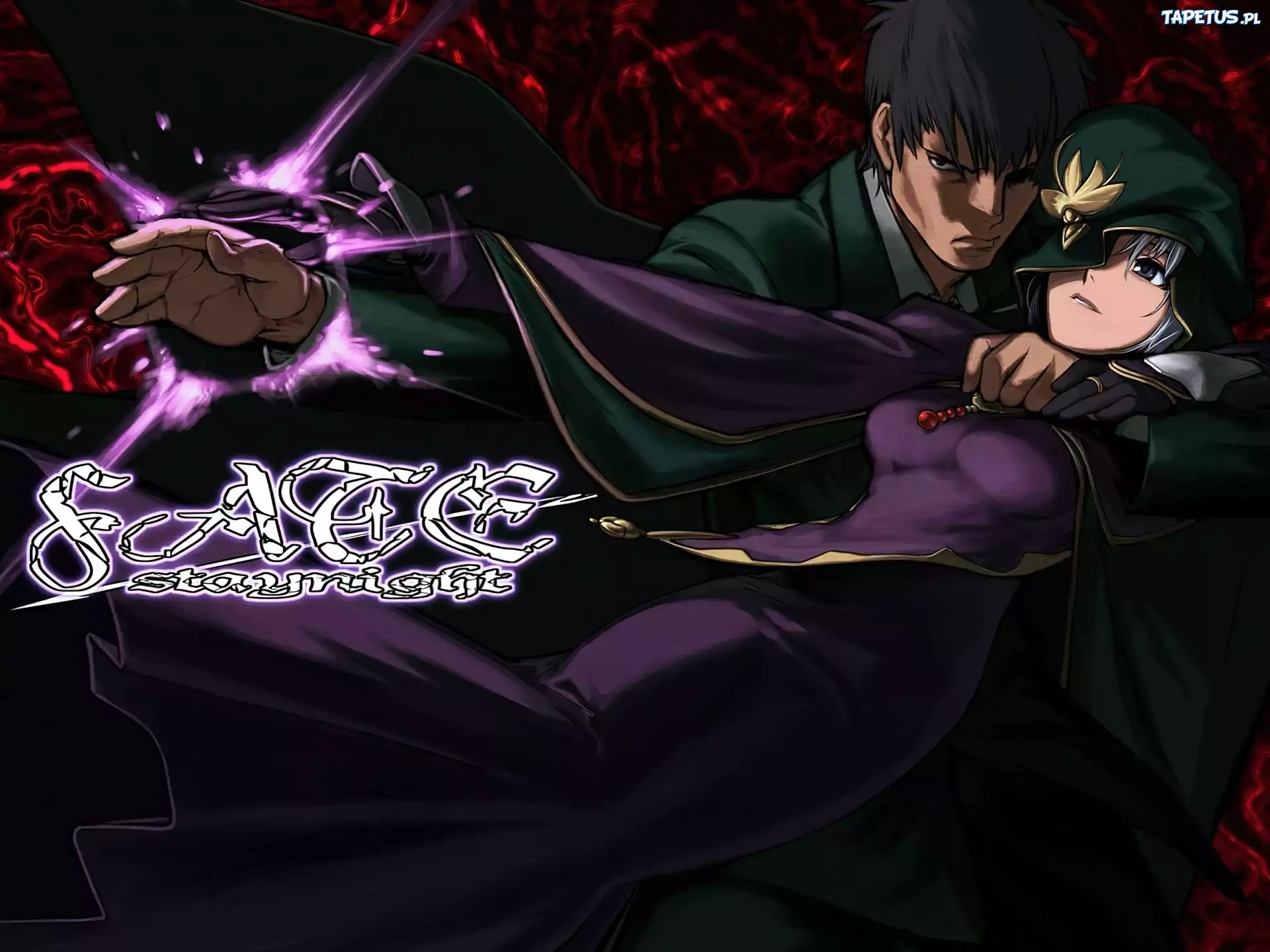 Fate Stay Night, ludzie, peleryna