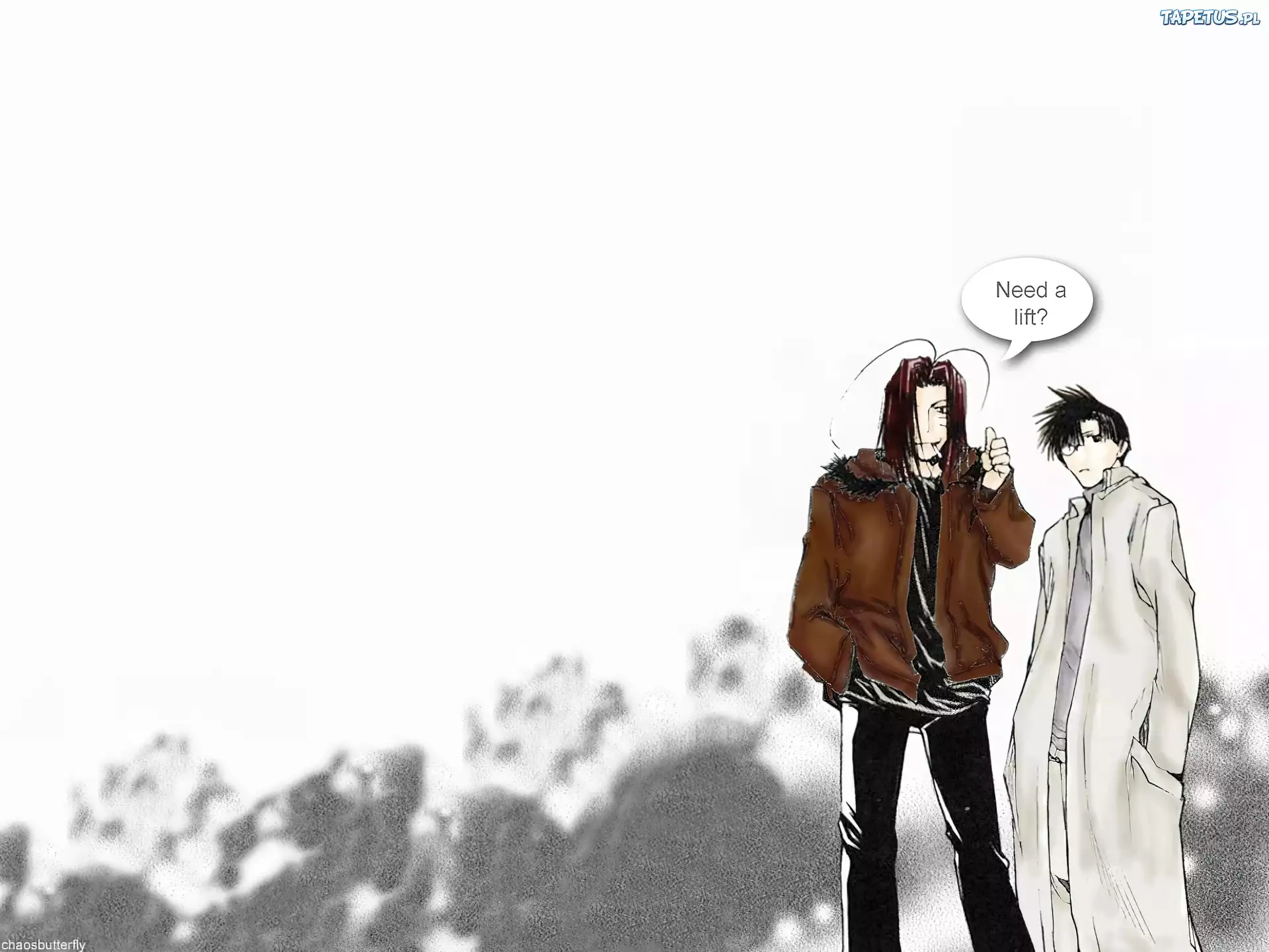 Saiyuki, kumple, okulary