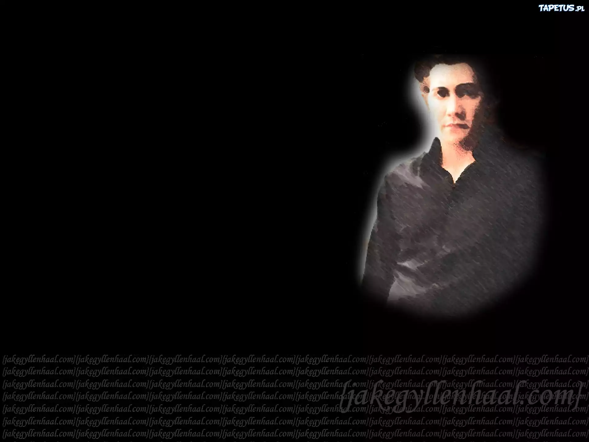 Jake Gyllenhaal,czarny strój