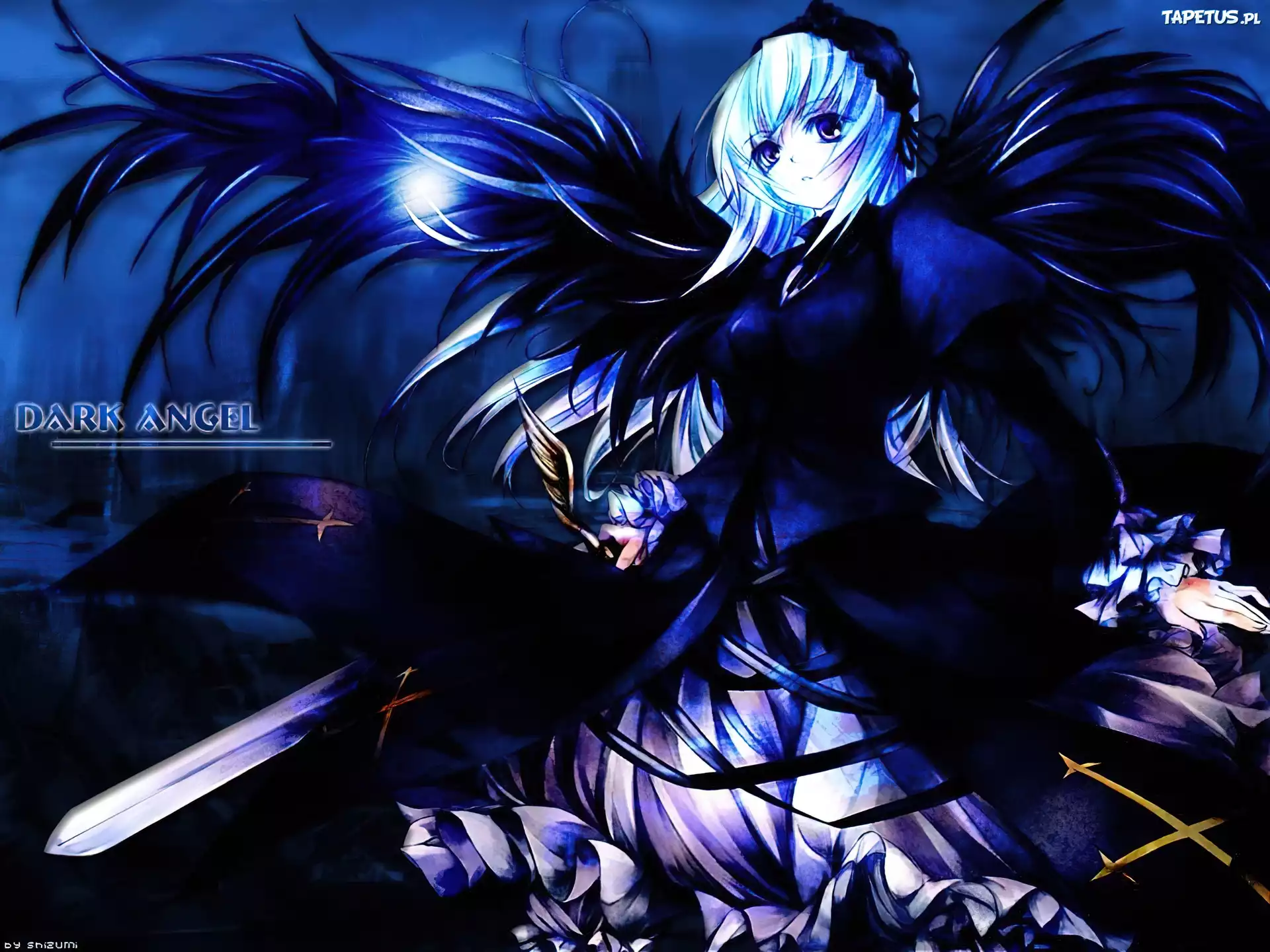 Rozen Maiden, dark, angel, kobieta