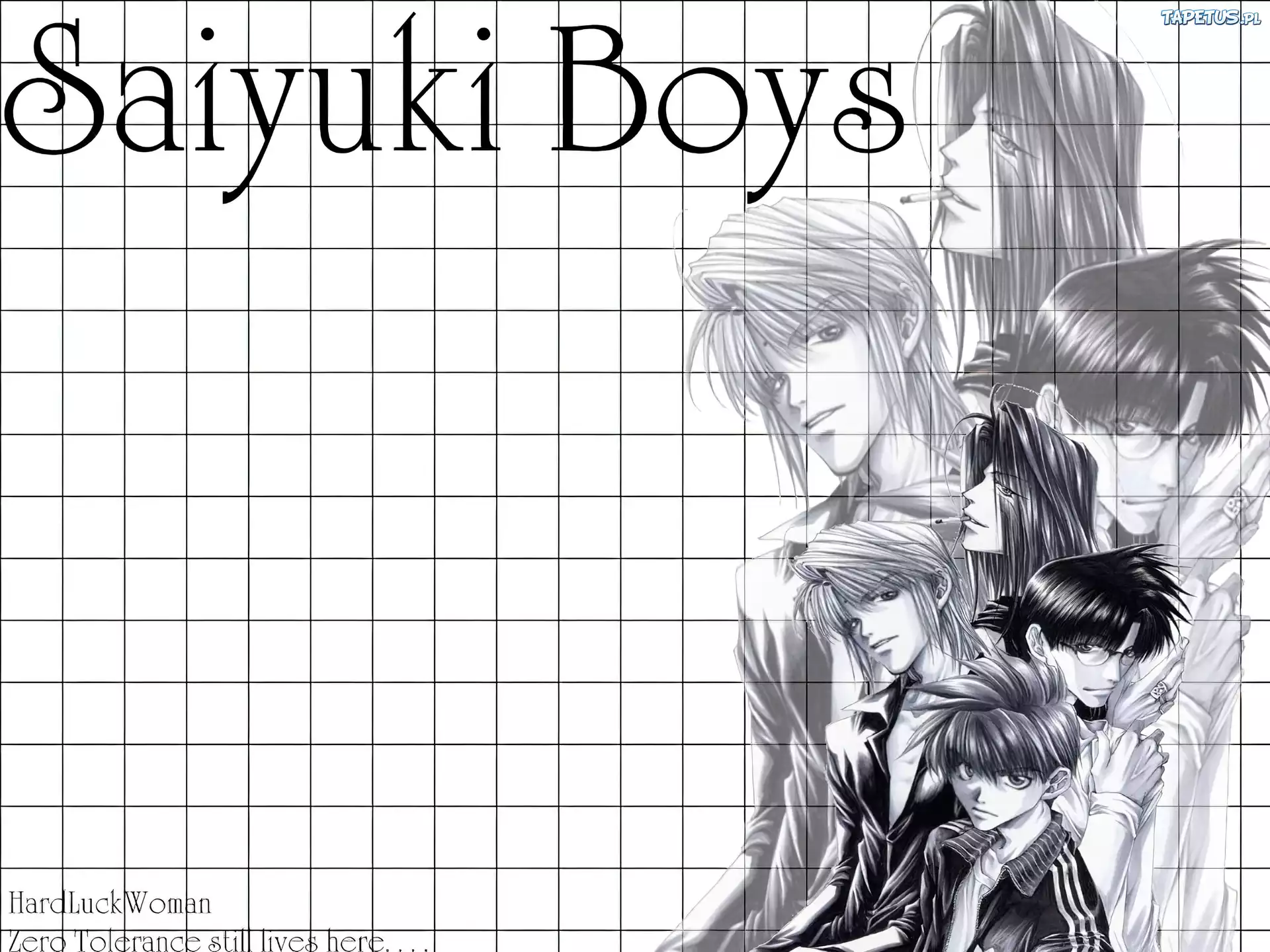 Saiyuki, boys, kratka