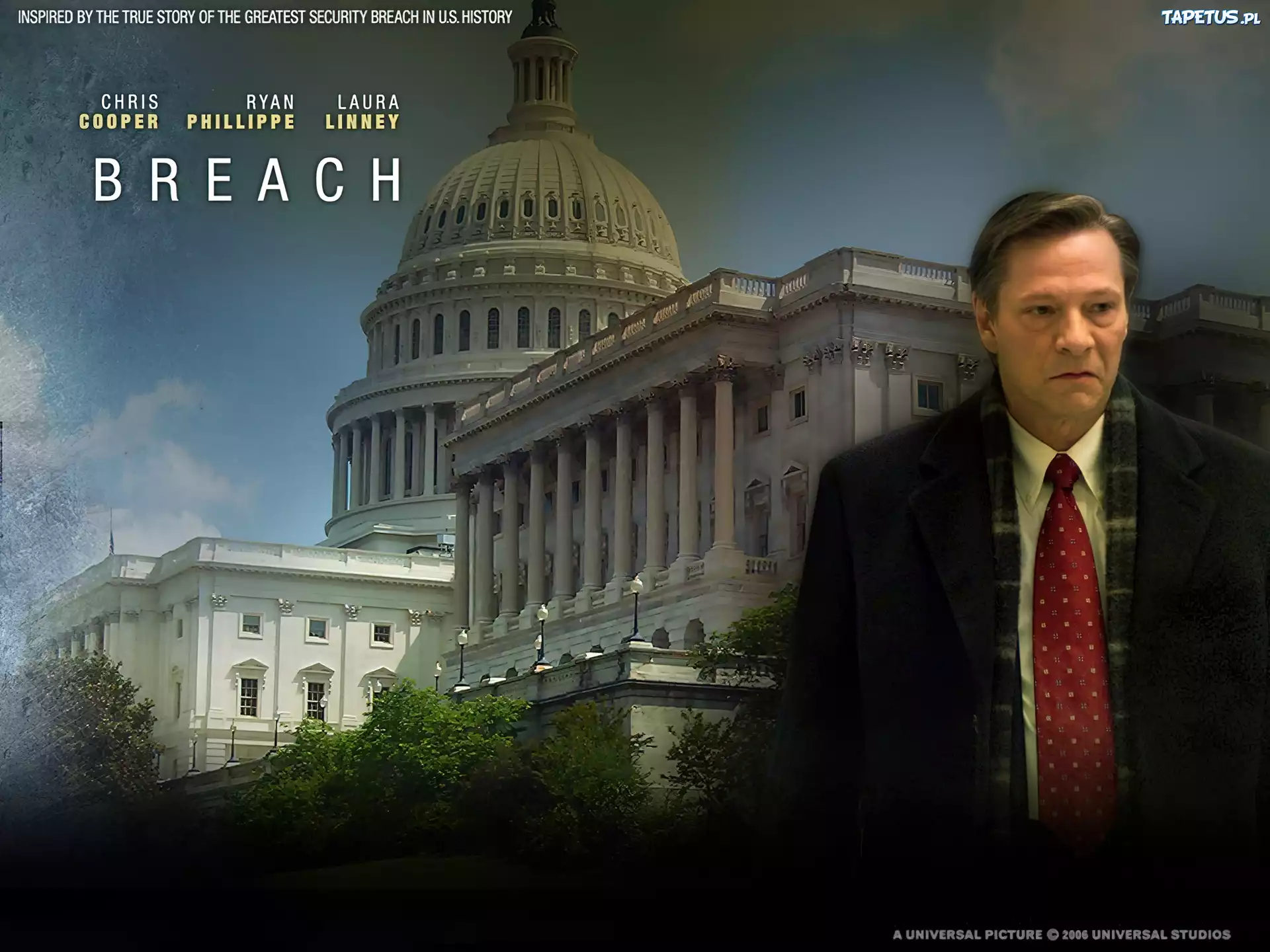 pałac, Breach, Chris Cooper