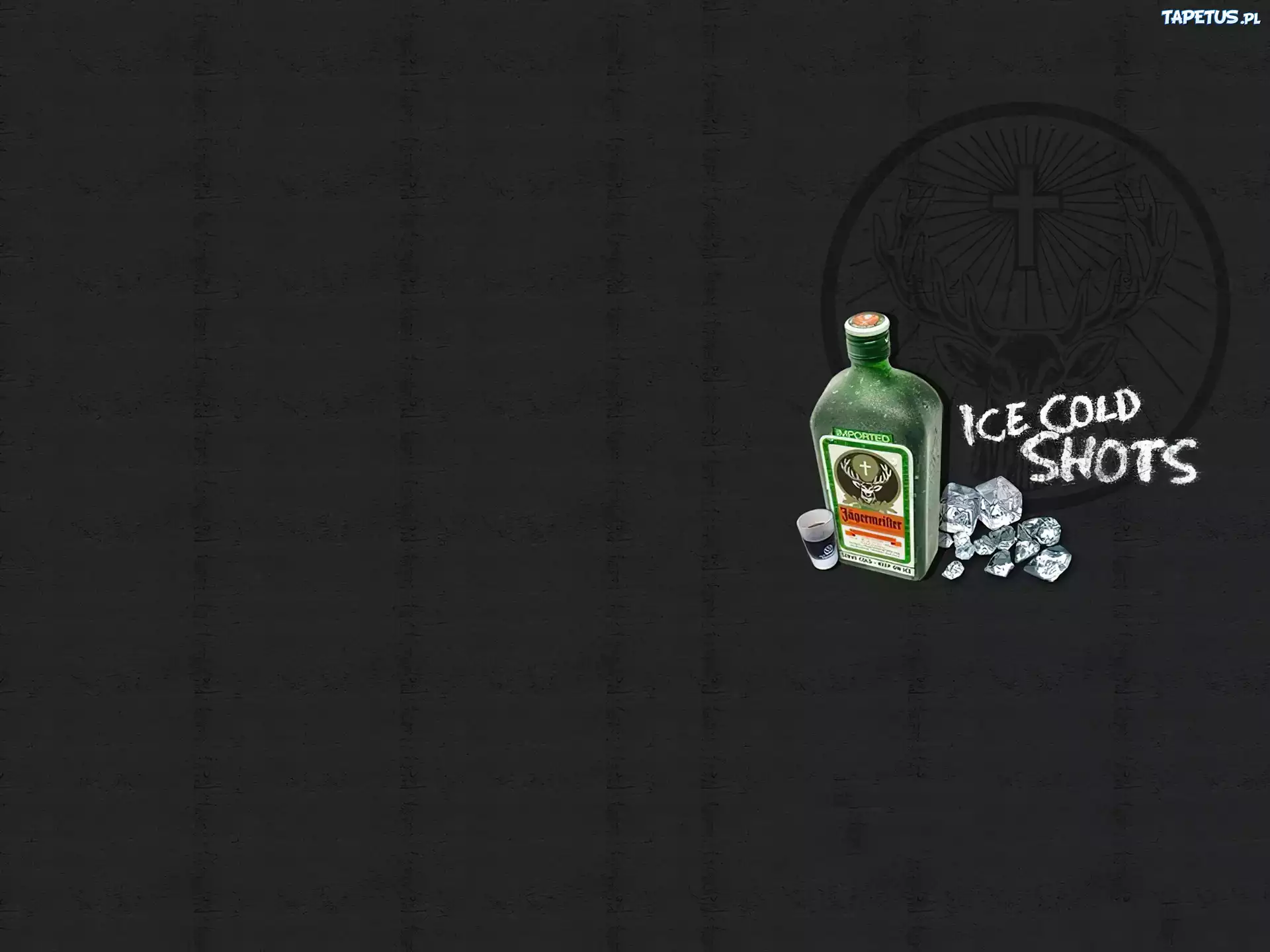 Jaegermeister, zielona butla