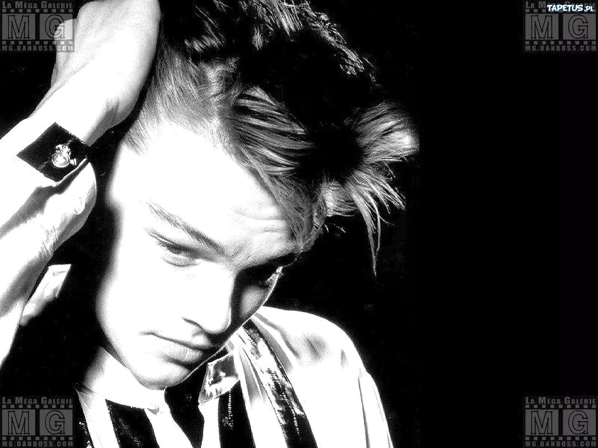 Leonardo DiCaprio,krótkie włosy