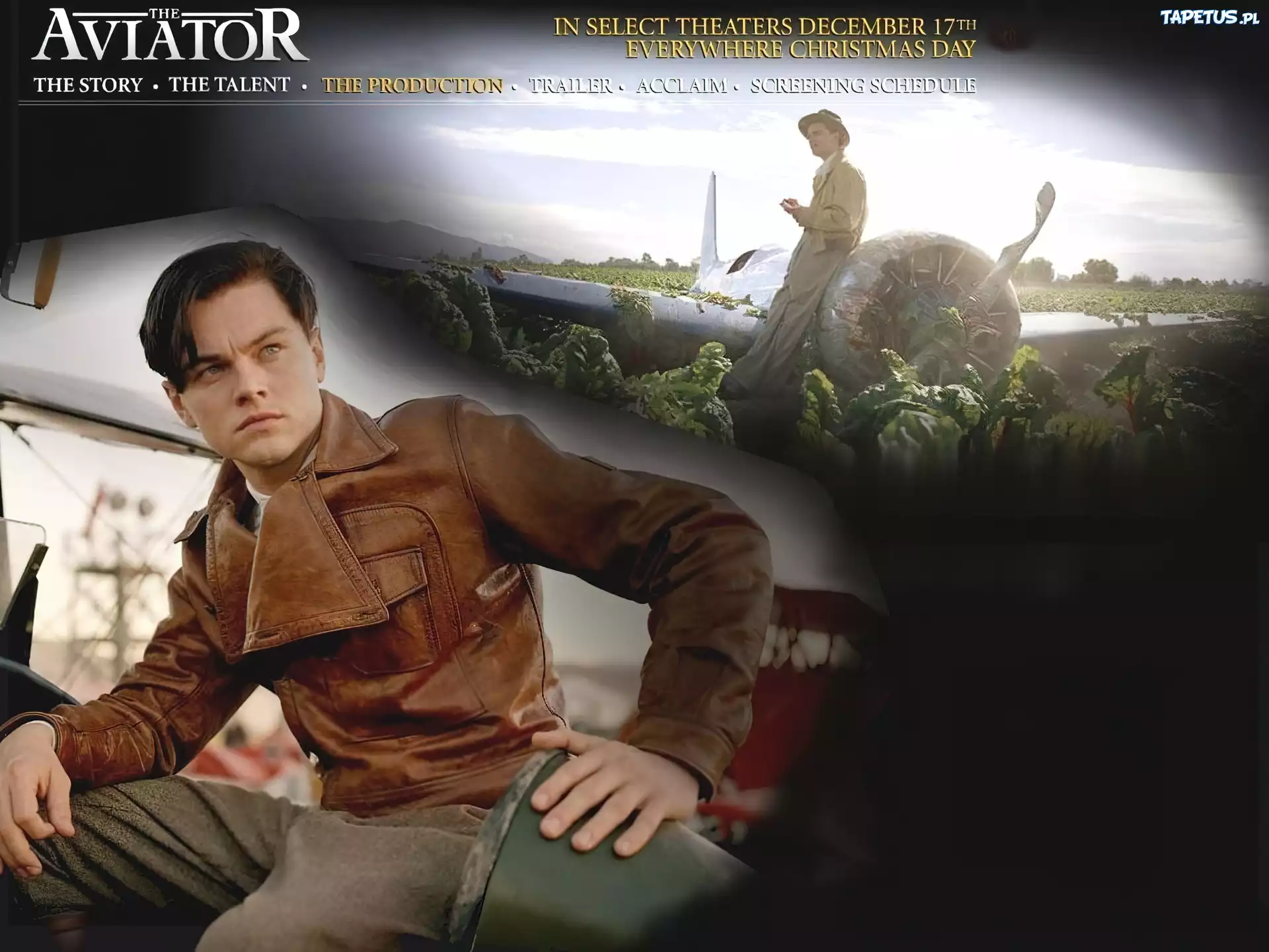 Leonardo DiCaprio,samolot