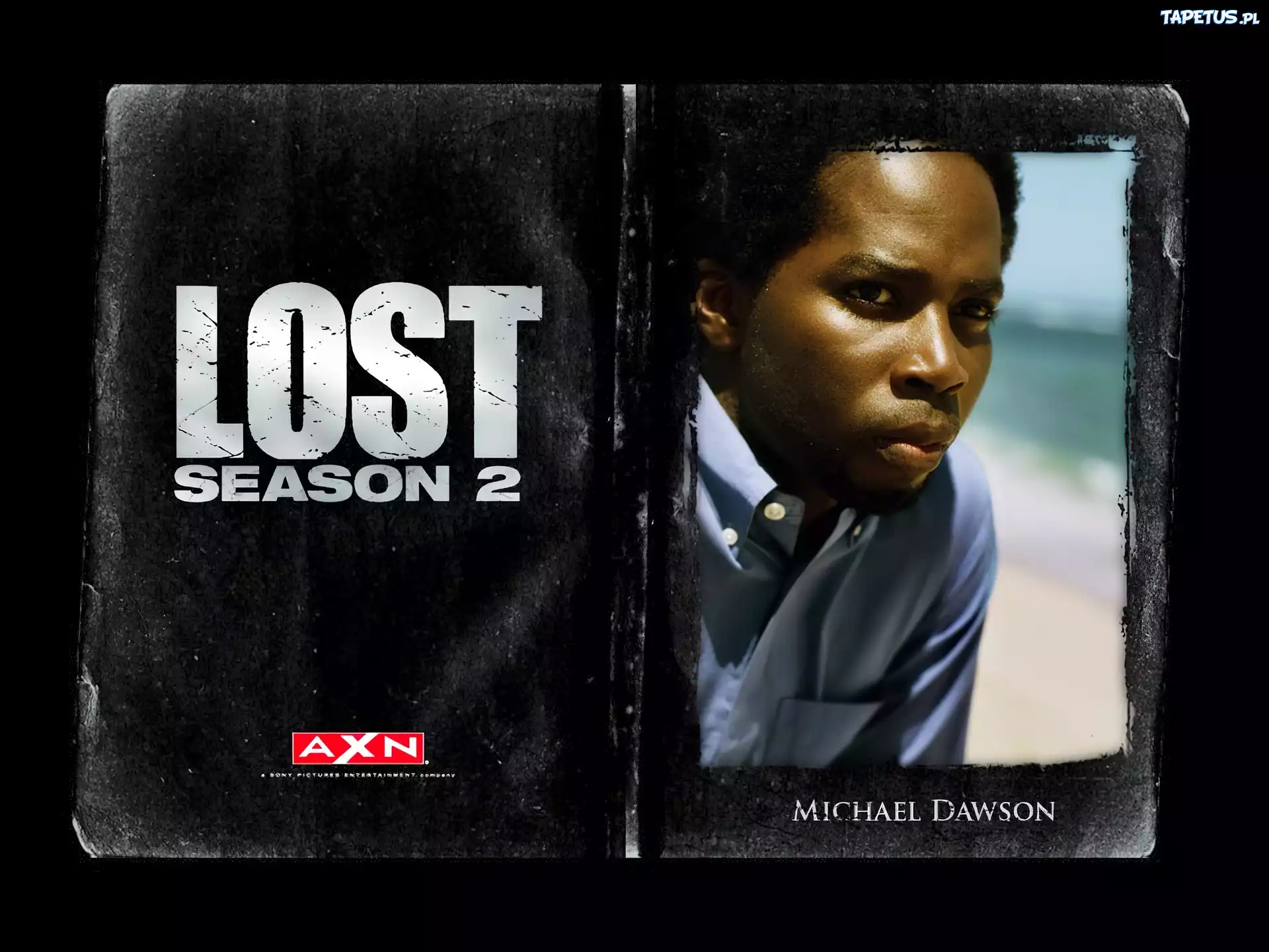 Filmy Lost, Harold Perrineau Jr., napis, zdjęcie