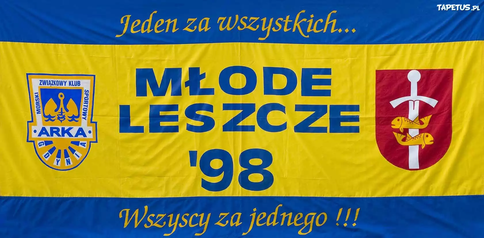 Flaga, Arka Gdynia, Młode Leszcze