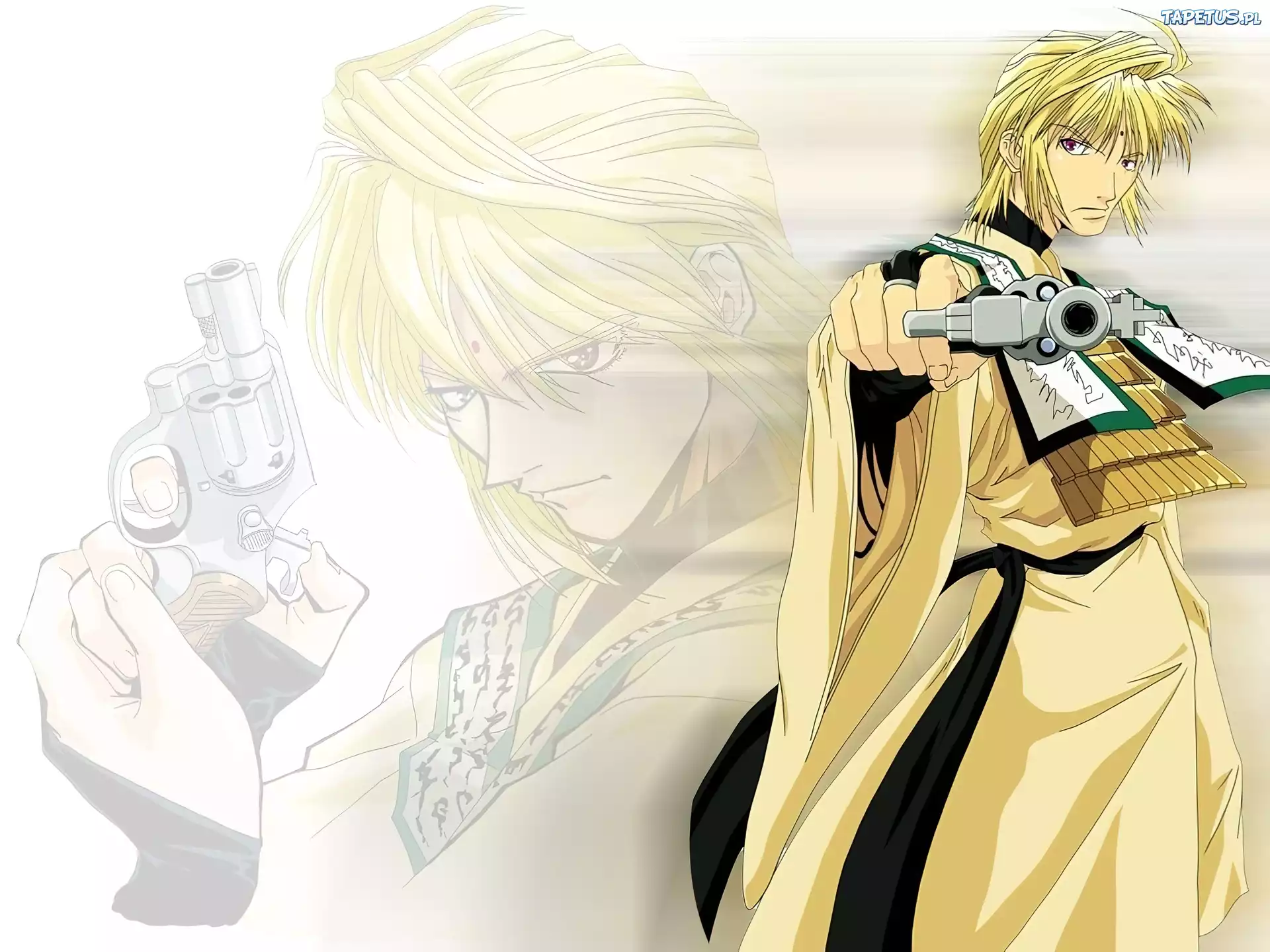 Saiyuki, facet, pistolet