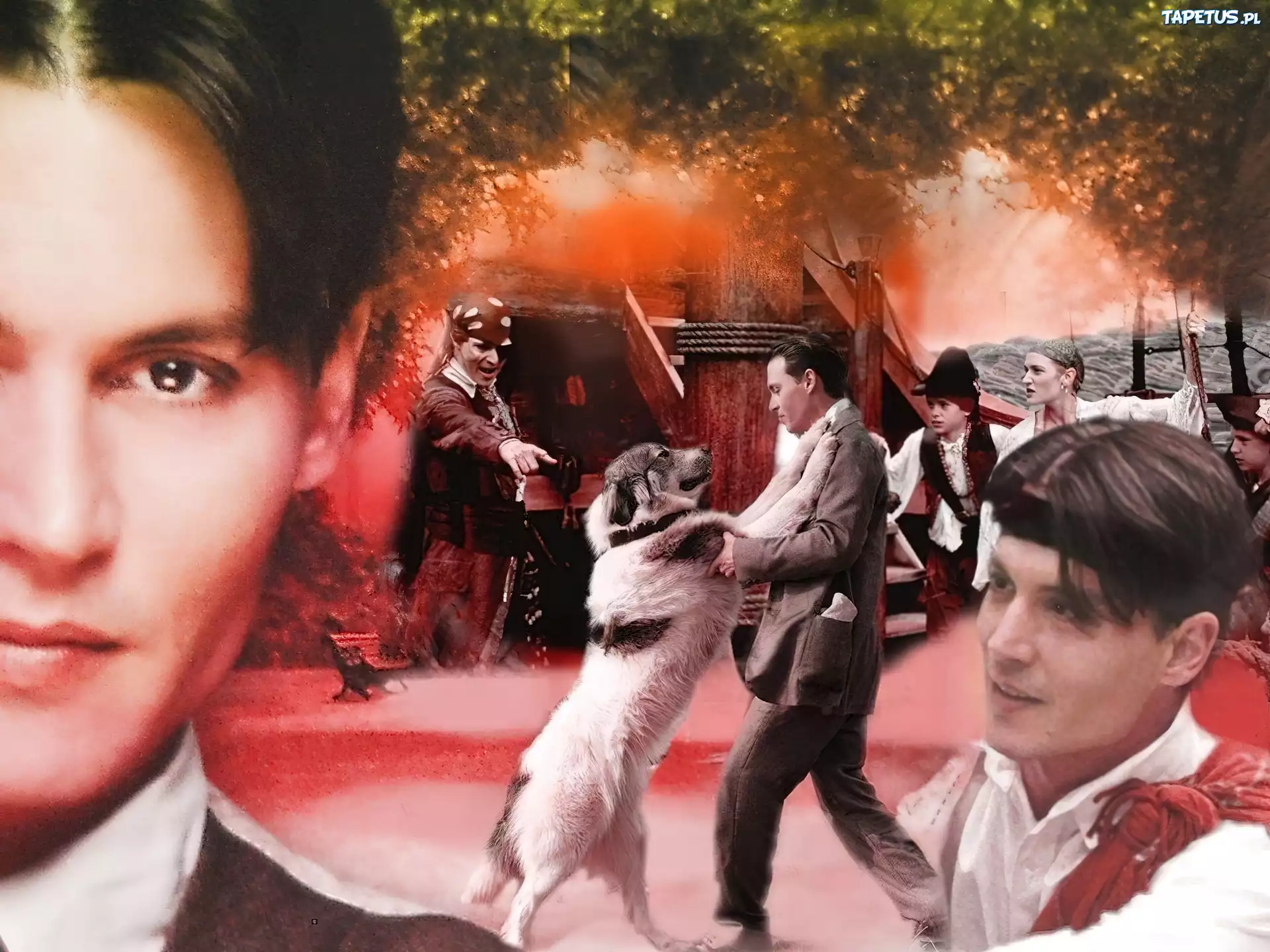 Finding Neverland, Johnny Depp, pies