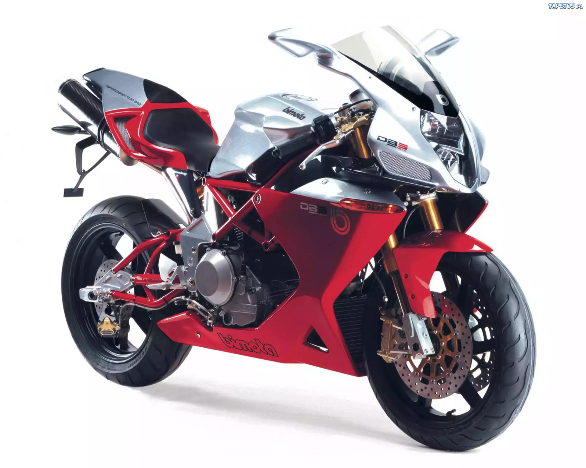 Sportowe, Ścigacze, Bimota, DB5, Nowoczesna, Konstrukcja