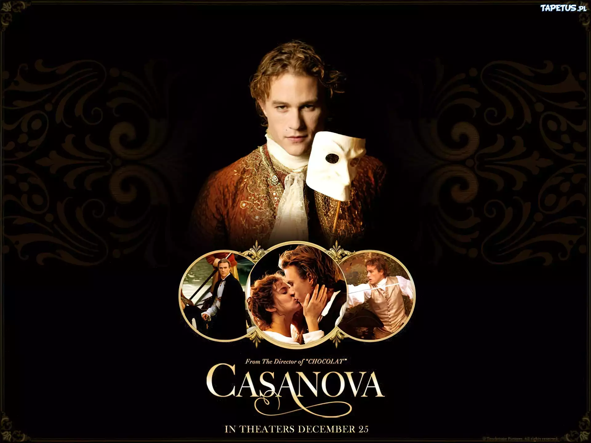 Casanova, Heath Ledger, maska