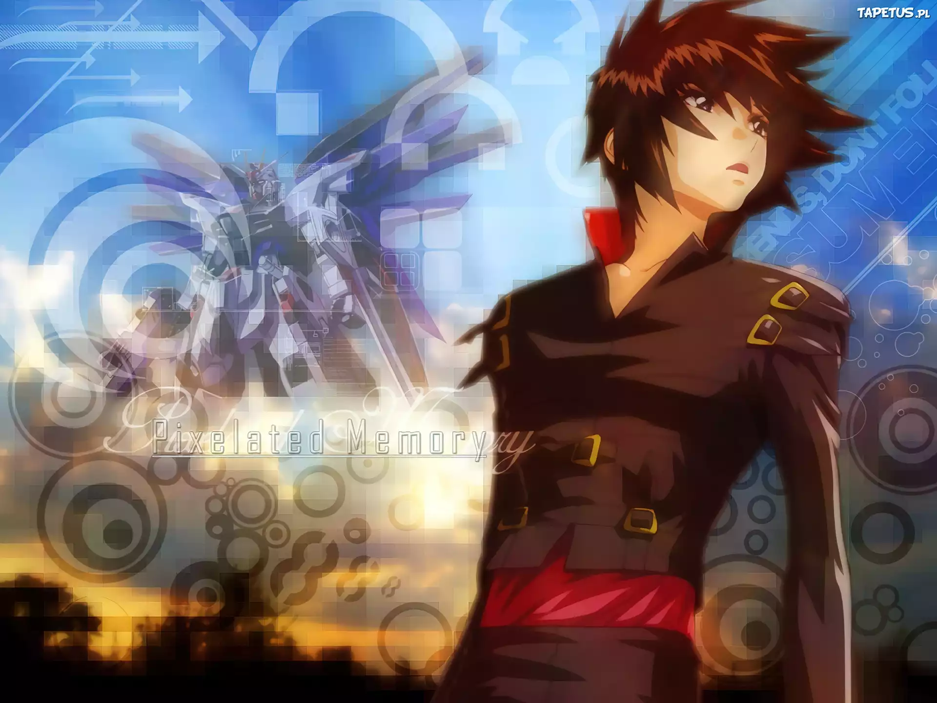Gundam Seed, osoba, robot
