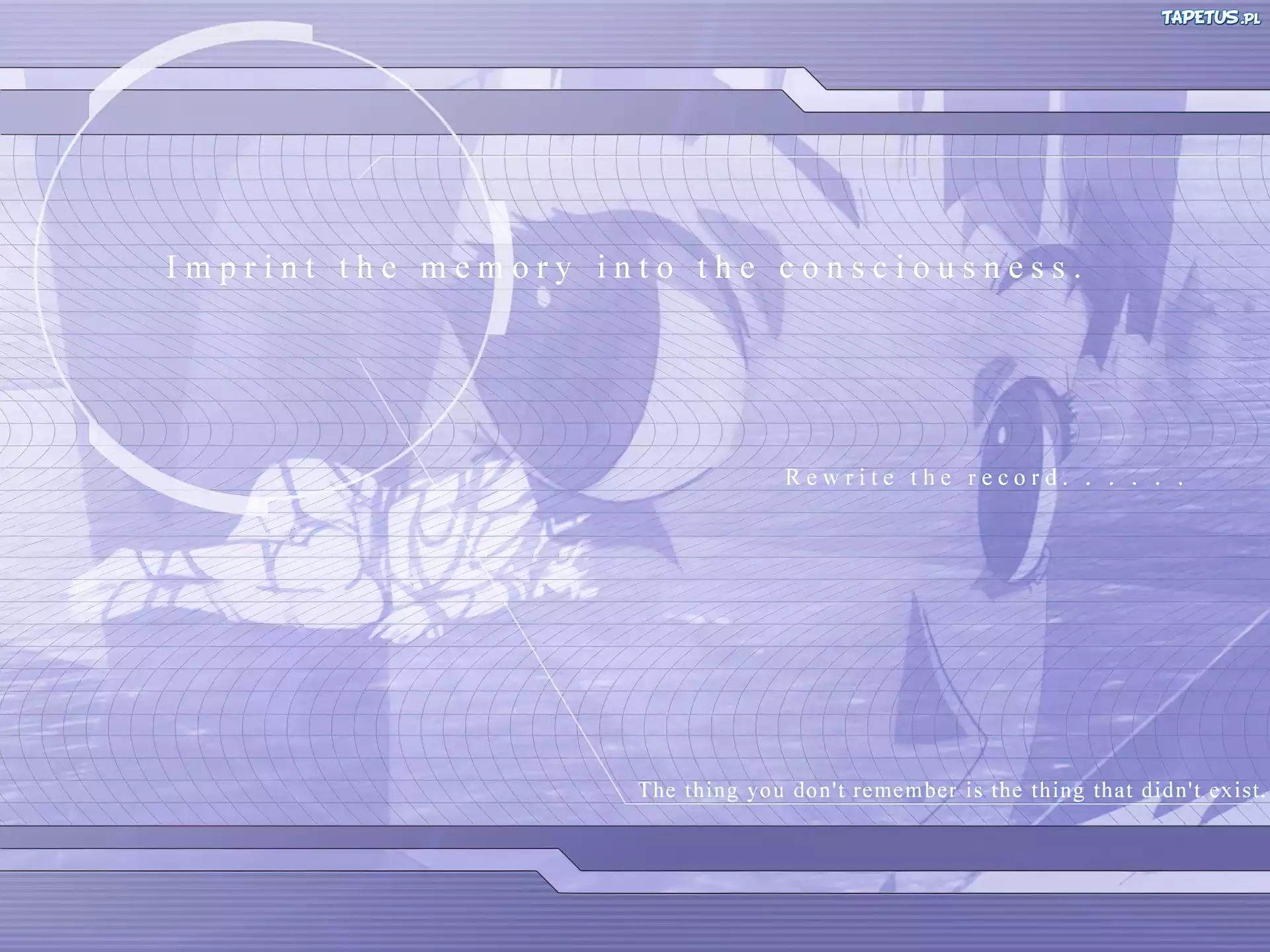 Serial Experiments Lain, wielkie oczy