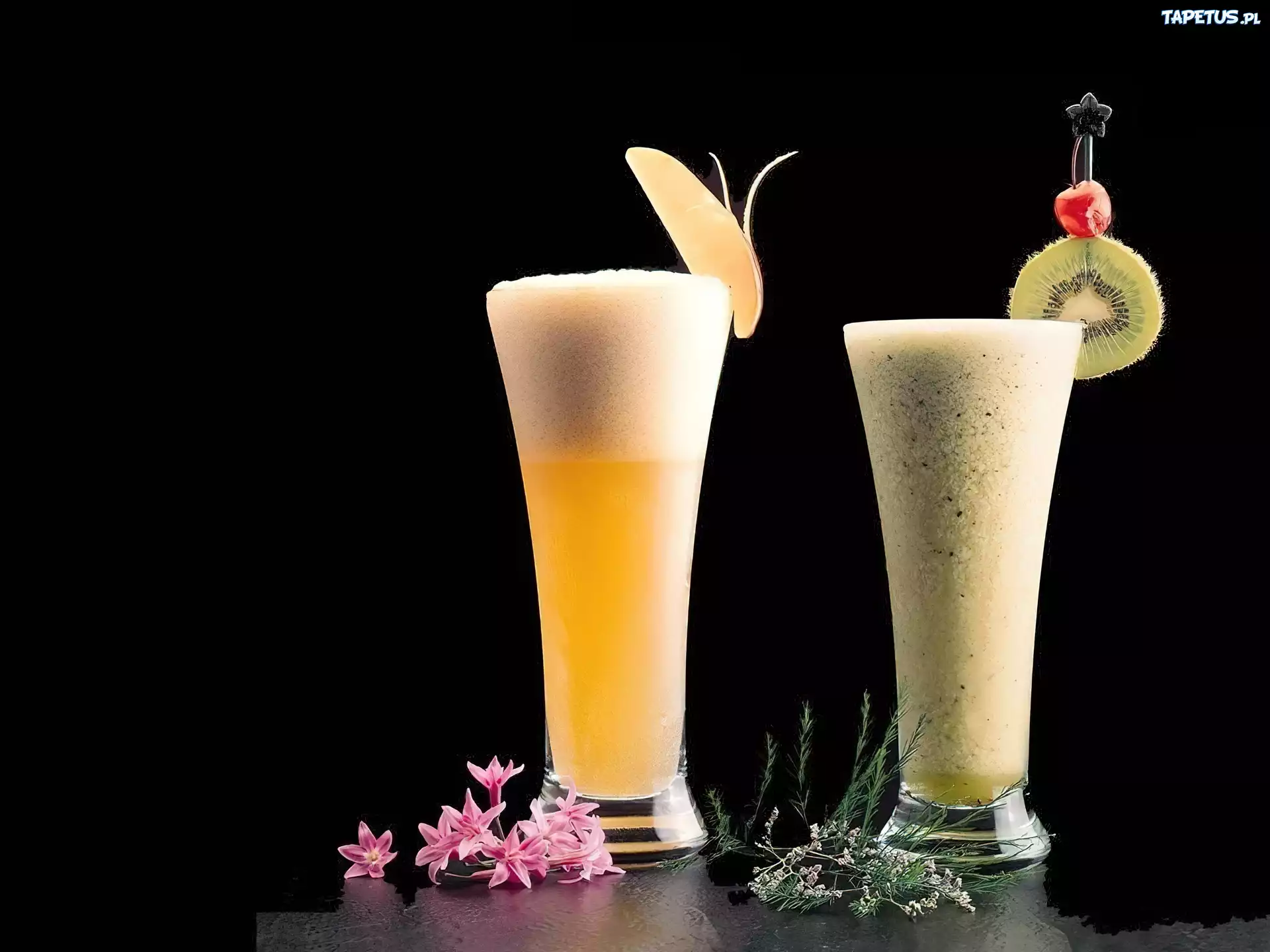 Drinki, kwiatki