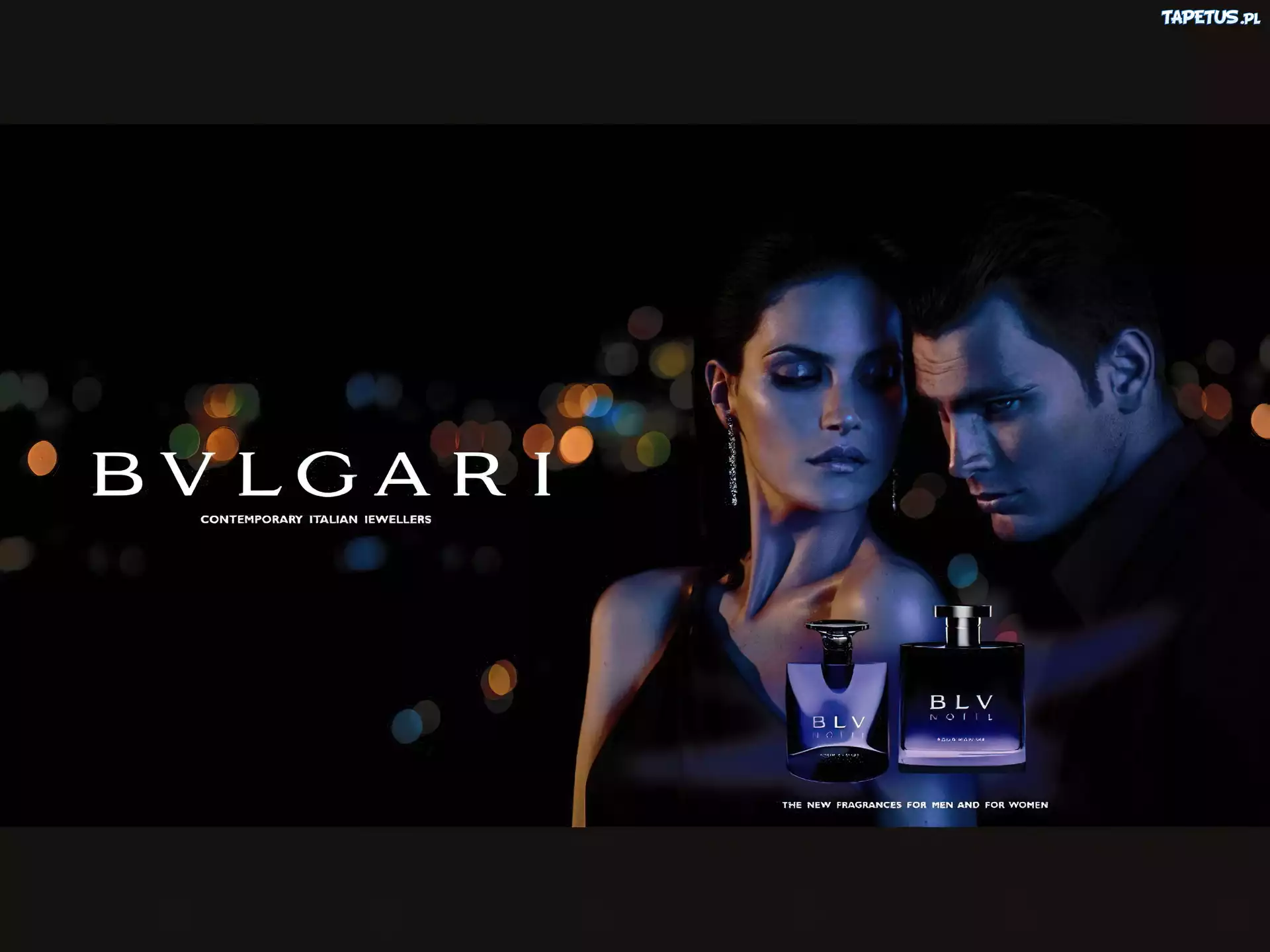 Bvlgari, kobieta, mężczyzna, flakon, perfumy
