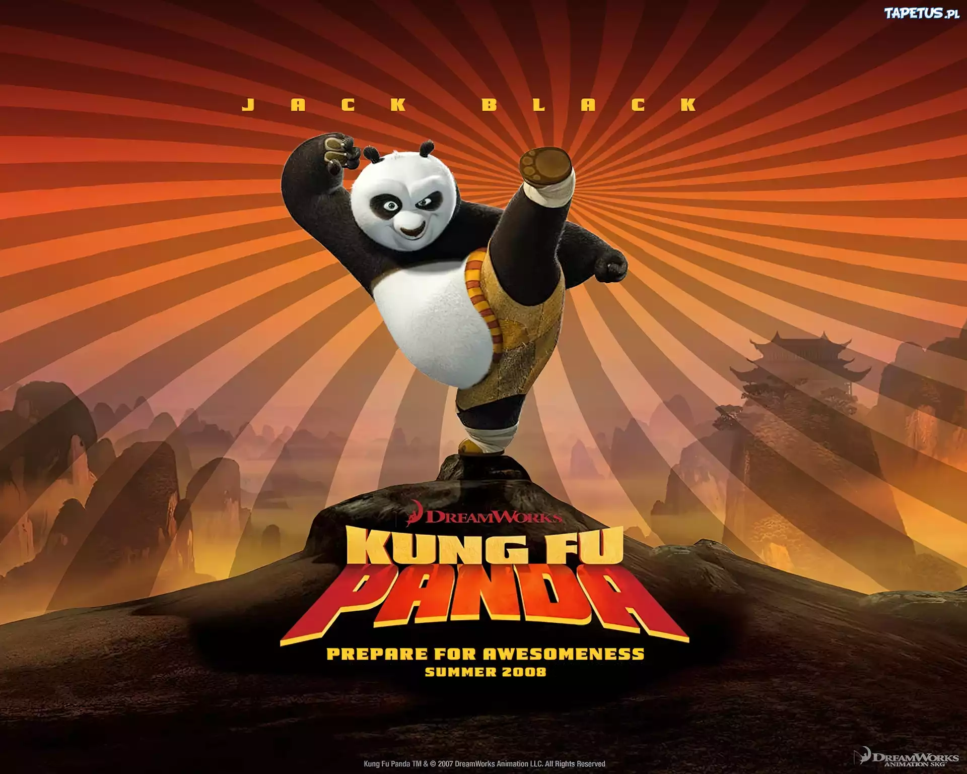 Kung Fu Panda, Jack Black
