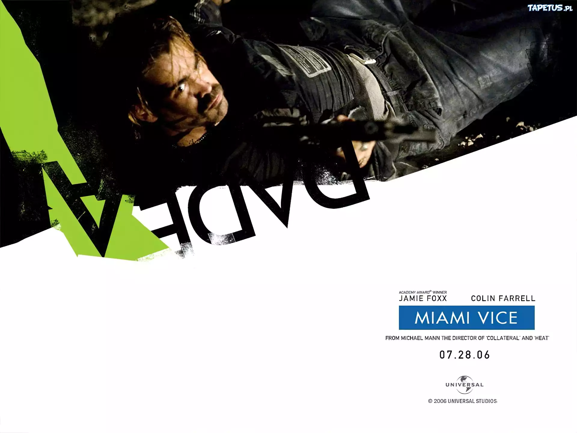 Miami Vice, Colin Farrell, strzela