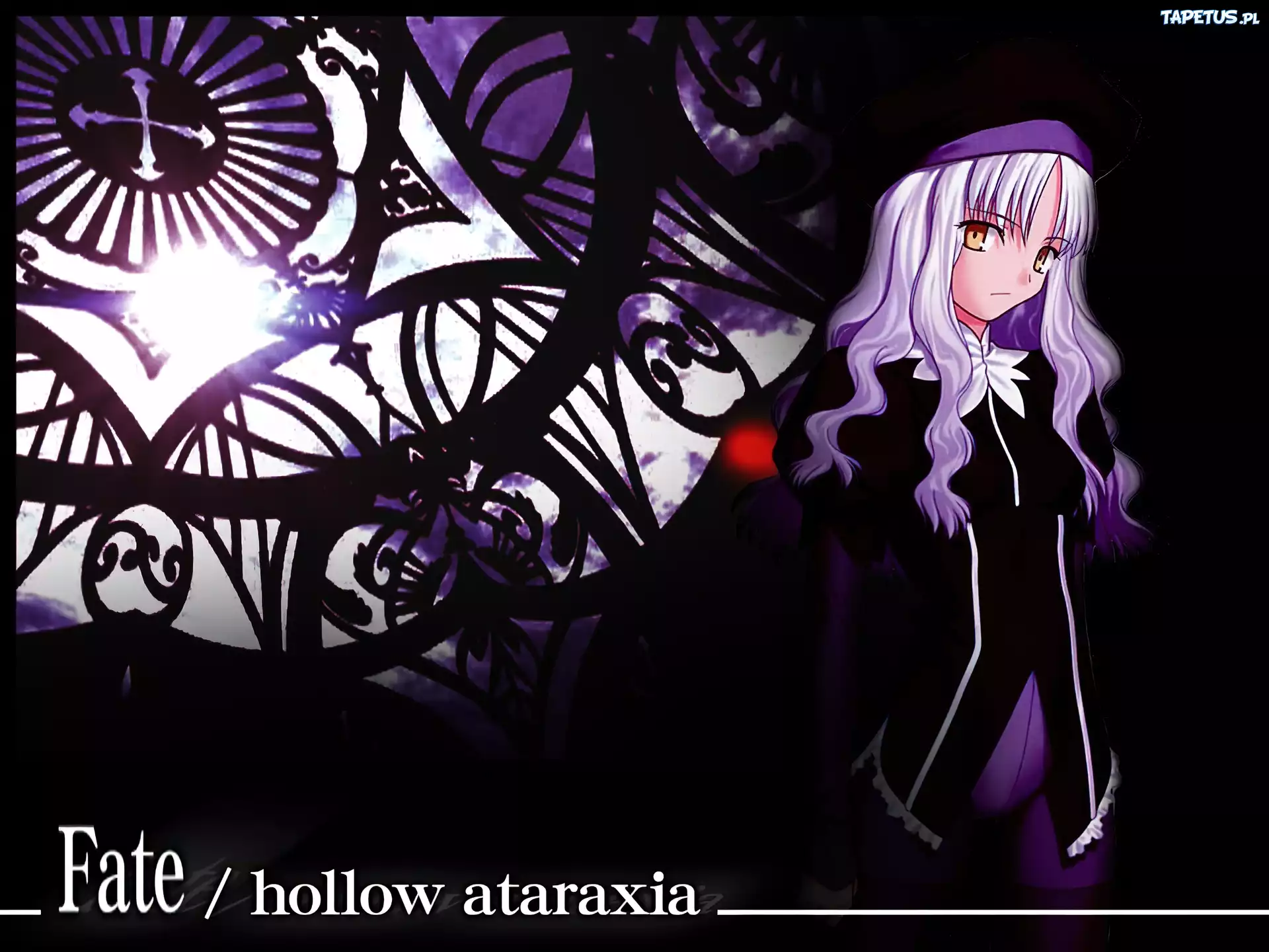 Fate Stay Night, hollow, ataraxia, dziewczyna, witraż