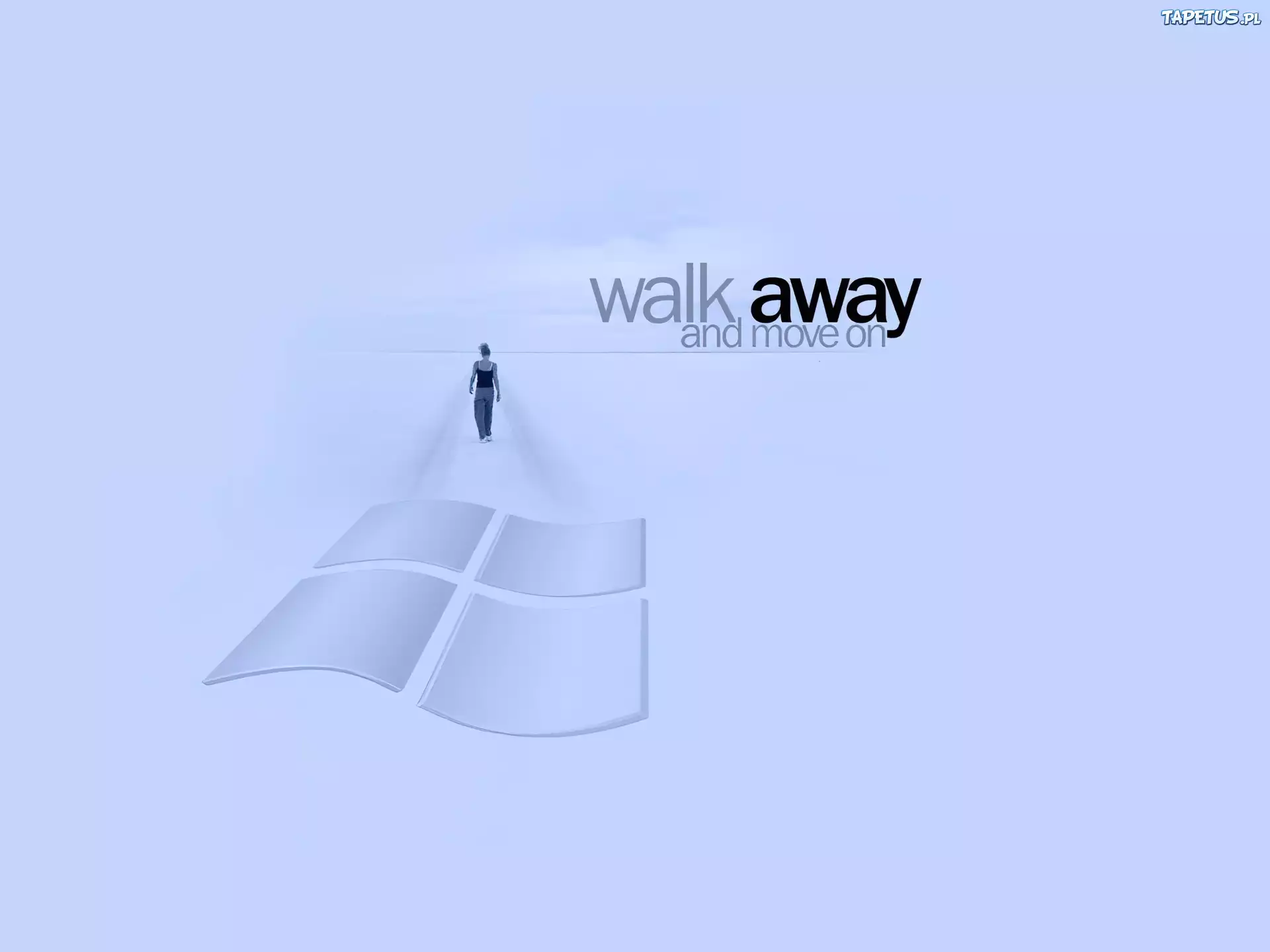 Windows XP, walk away