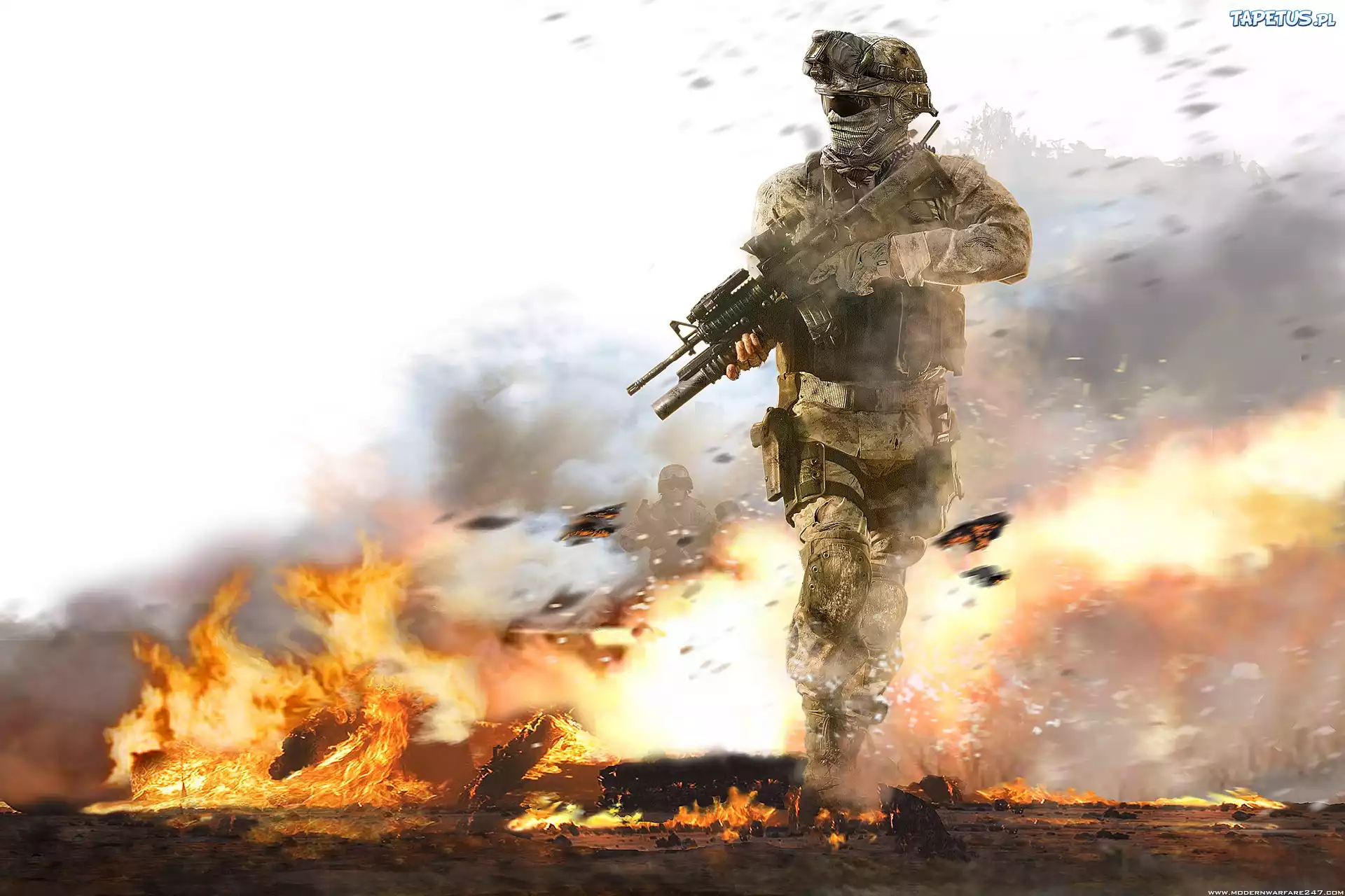 Call of Duty 6, Pożar