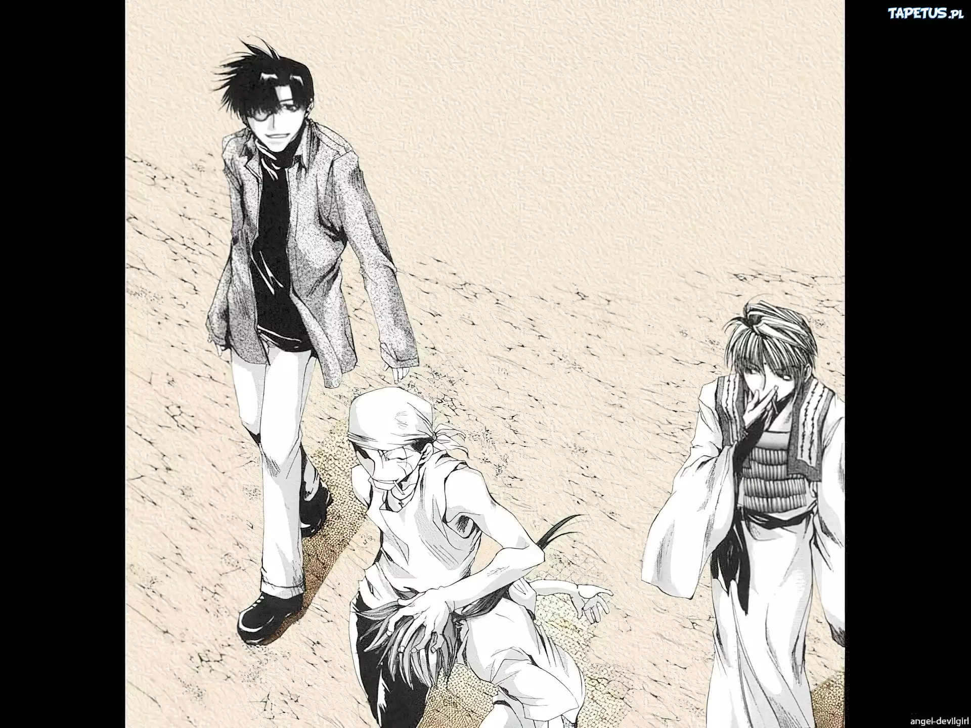 Saiyuki, pustynia