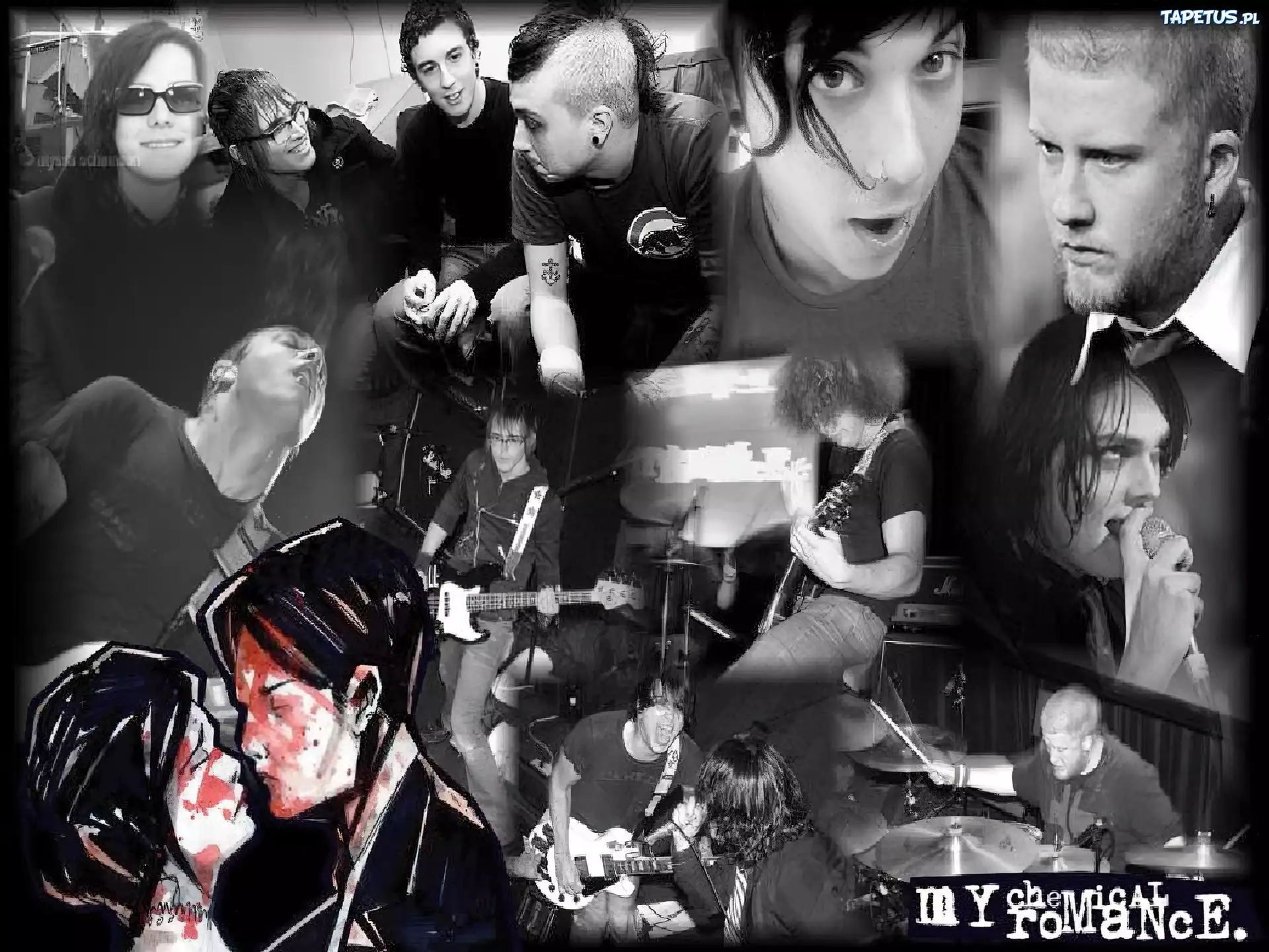 My Chemical Romance,zespół, gitara , perkusja