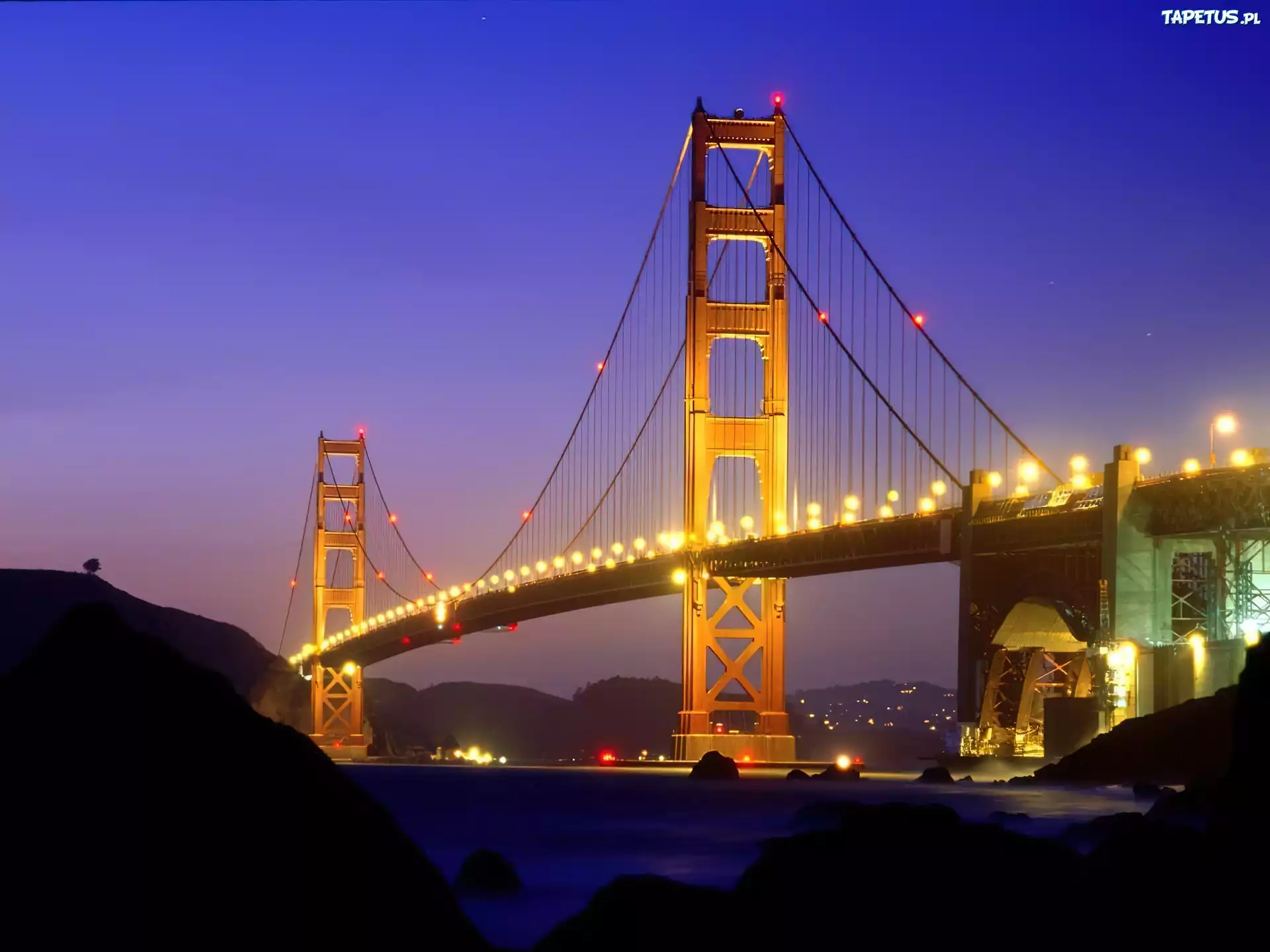 Stany Zjednoczone, San Francisco, Most, Golden Gate Bridge