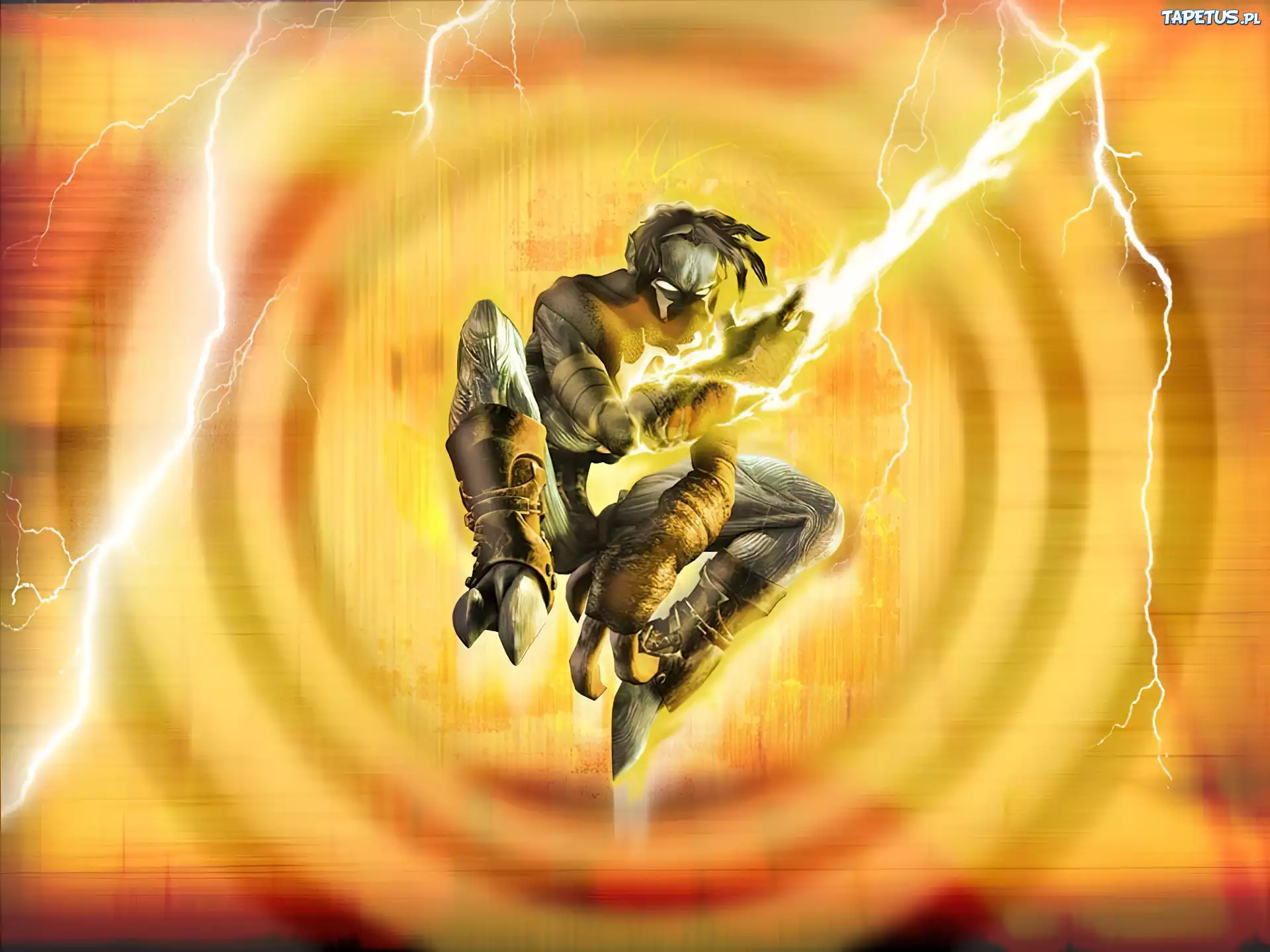 Legacy Of Kain Soul Reaver 2, postać, potwór, błyskawice