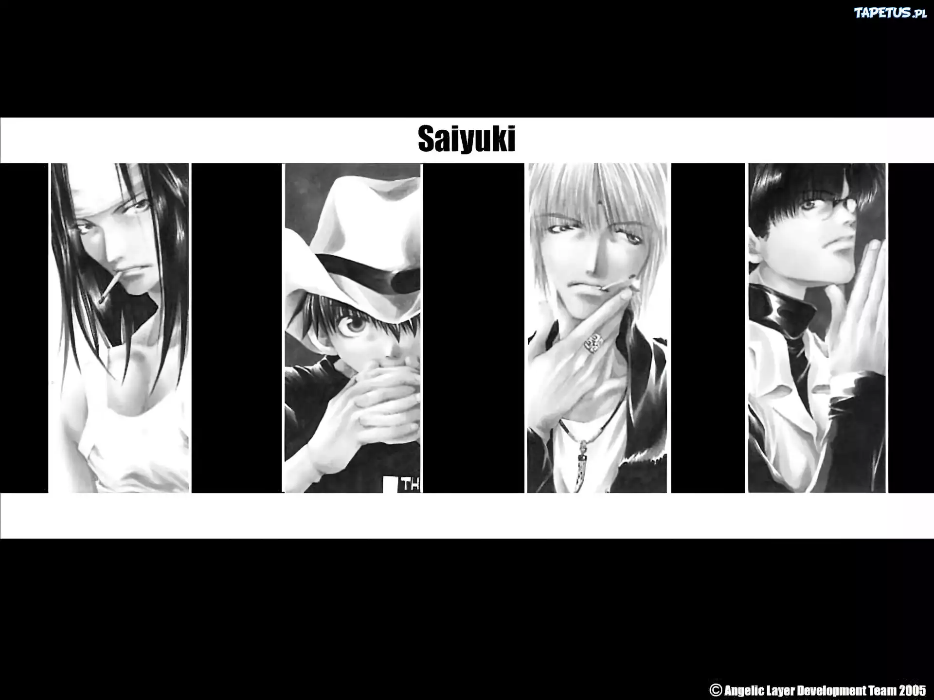 Saiyuki, papieros, kapelusz