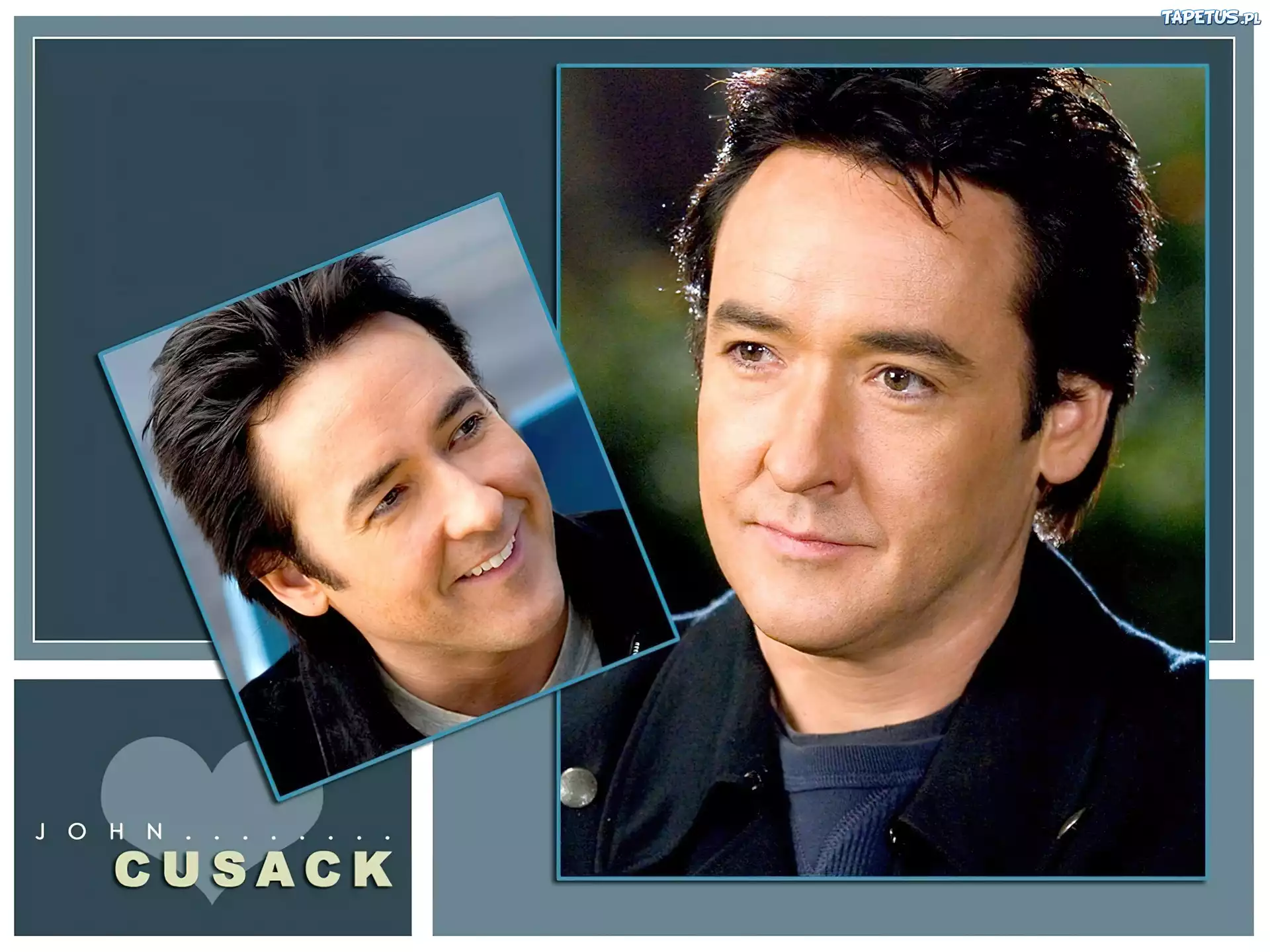 John Cusack,ciemne włosy, brązowe oczy