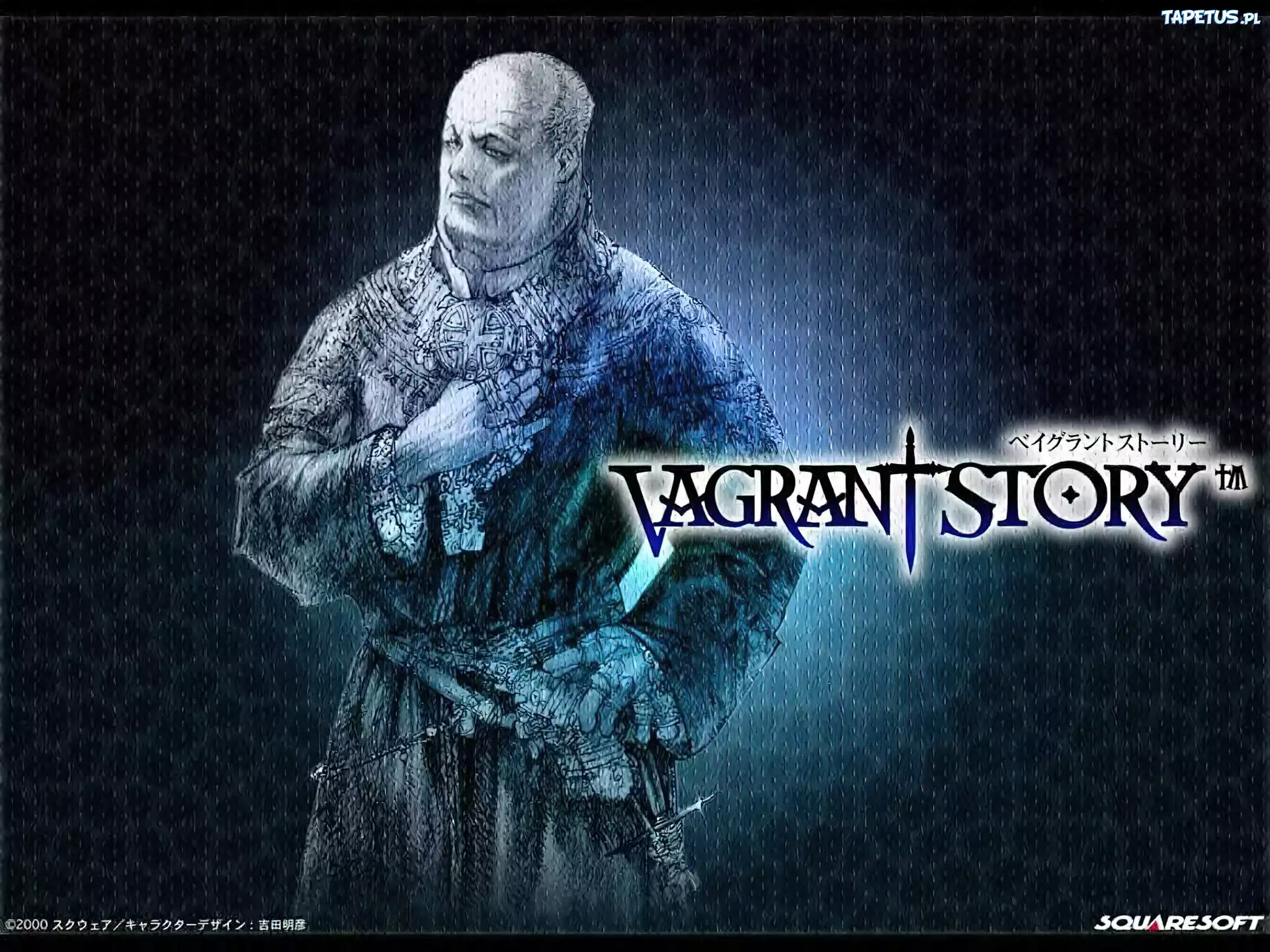 Vagrant Story, mężczyzna, mnich, fantasy