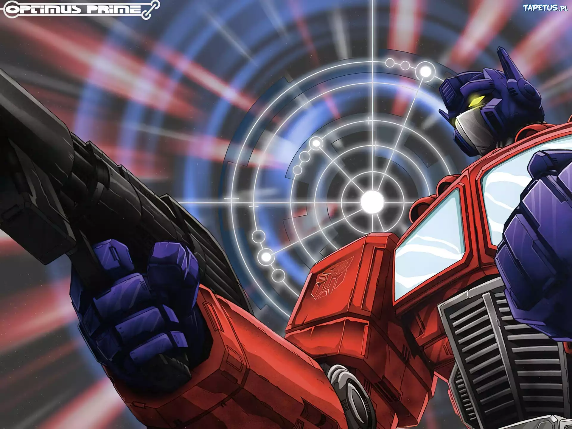 Transformers, broń, ręka