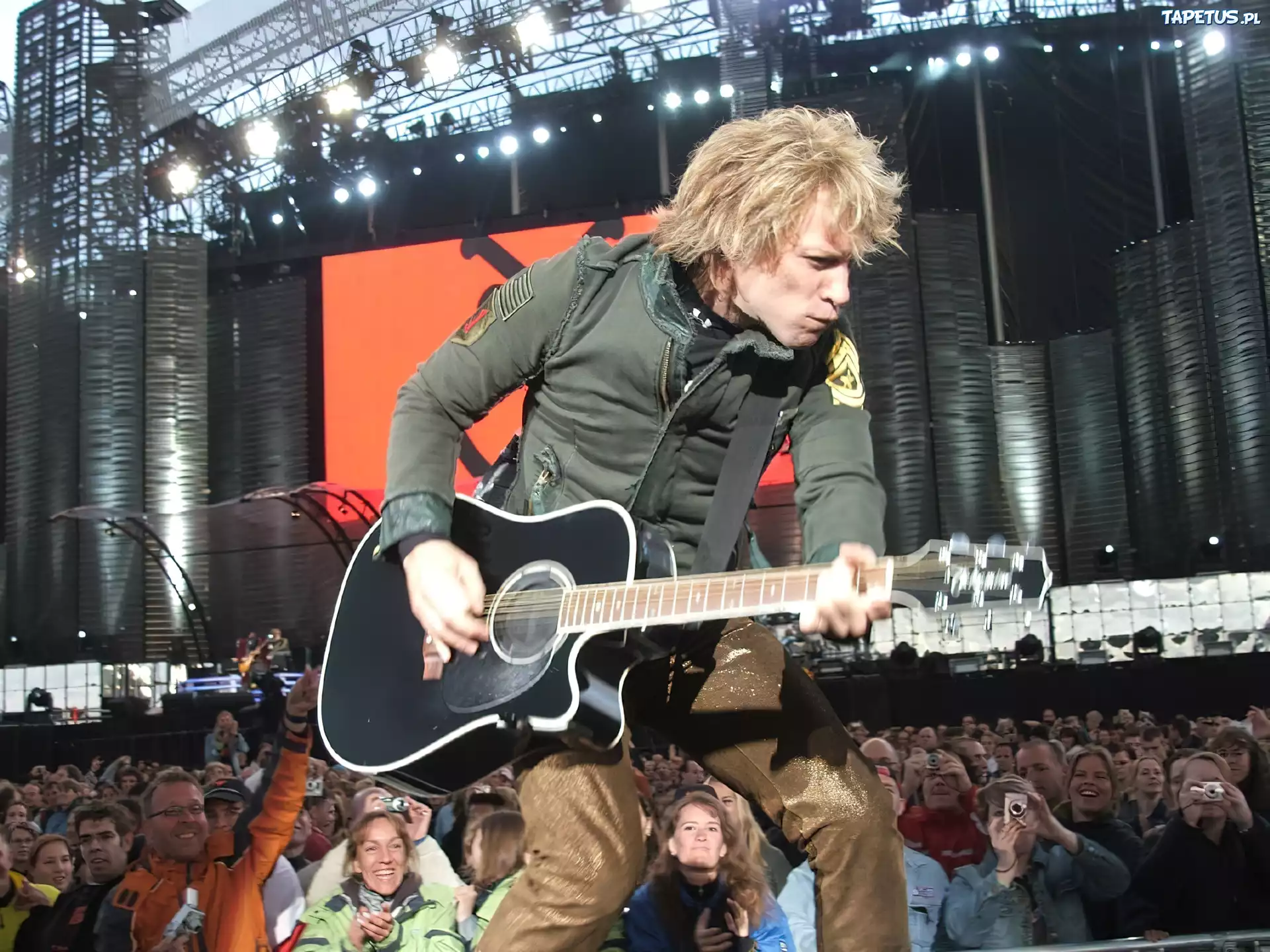 Bon Jovi,fani, gitara