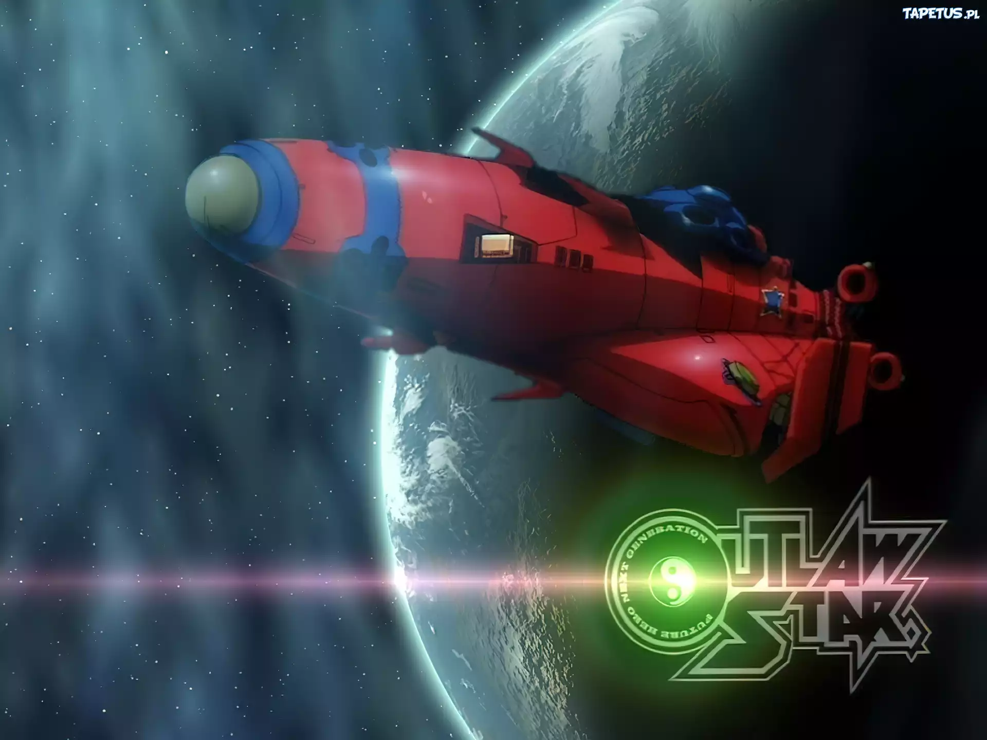 Outlaw Star, kosmos, pojazd