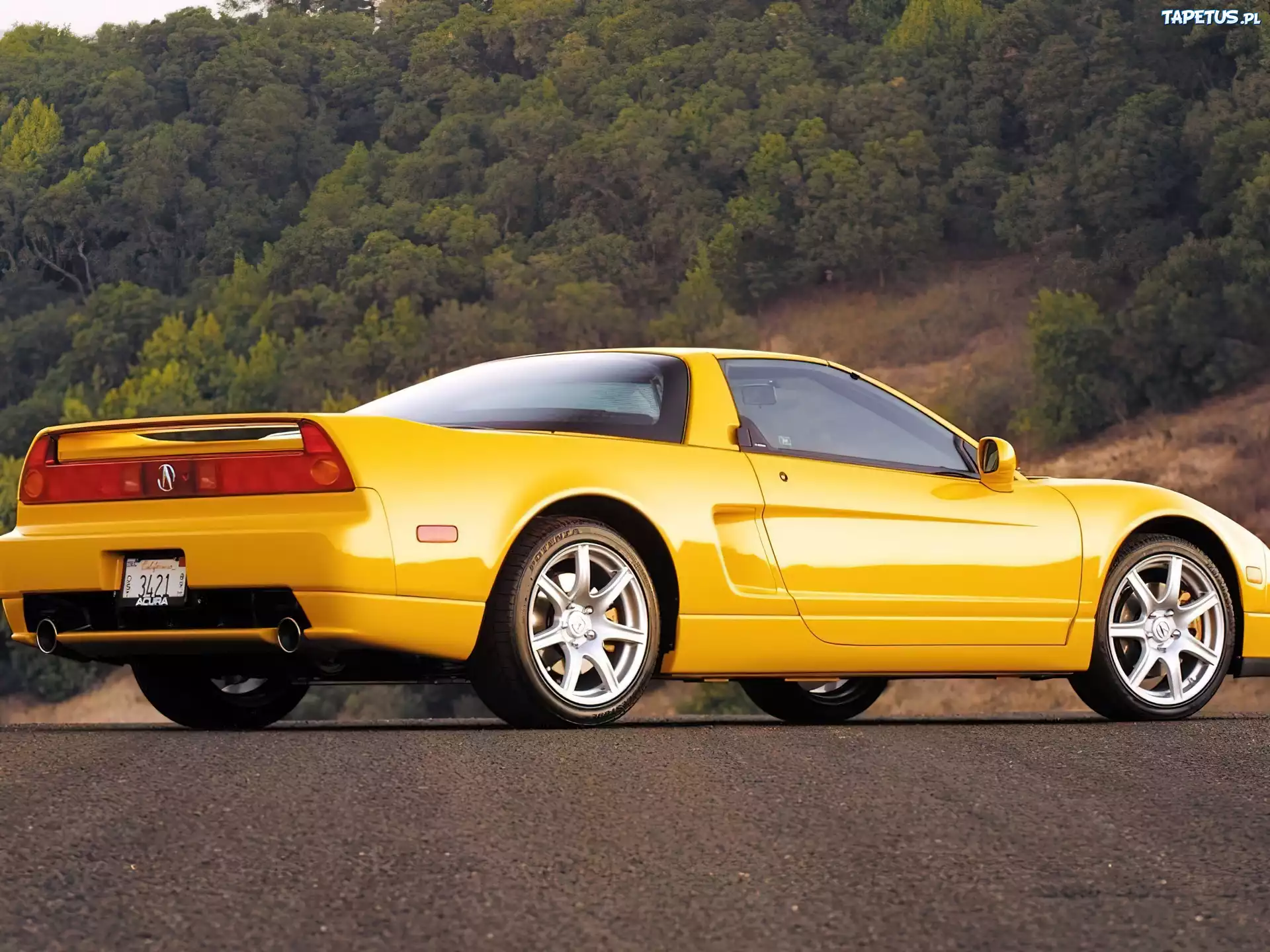 Żółta, Honda NSX