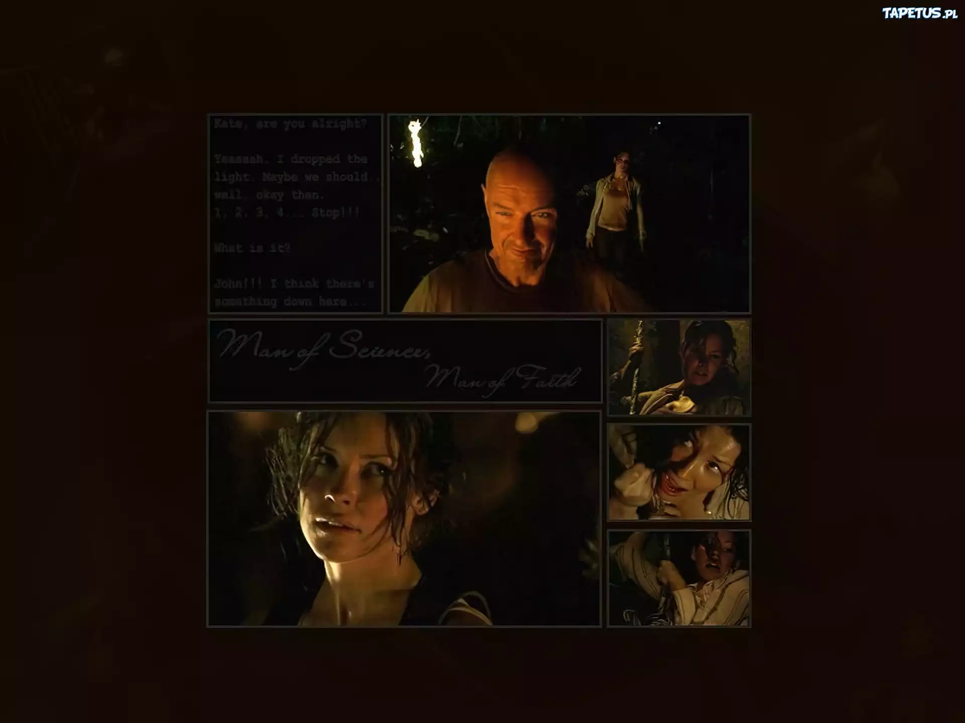 Filmy Lost, zdjęcia, ciemno, Evangeline Lilly