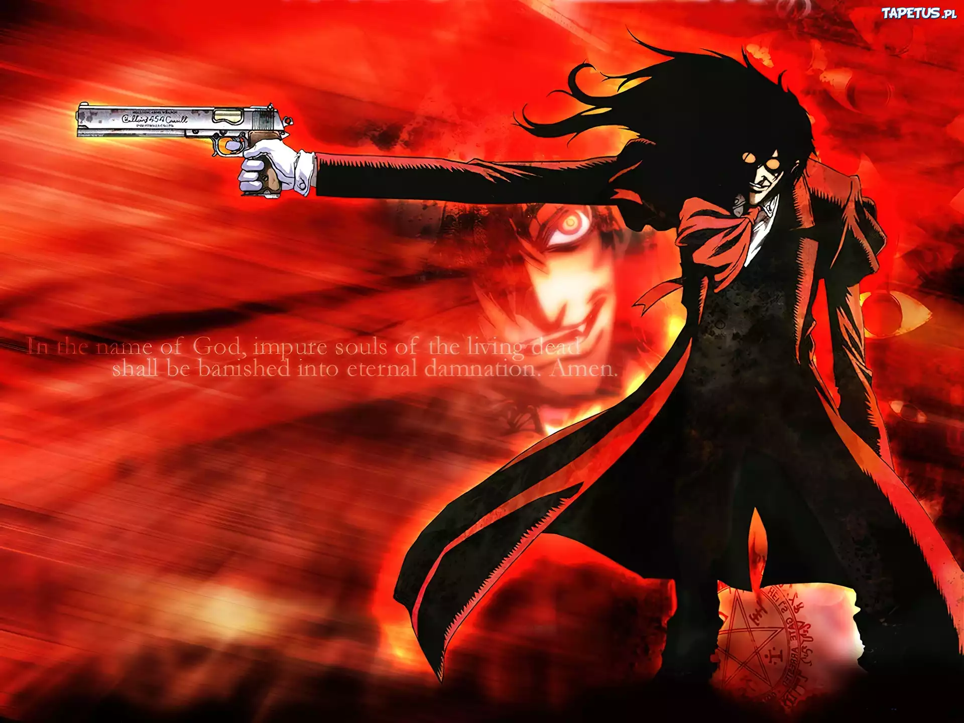 Hellsing, pistolet