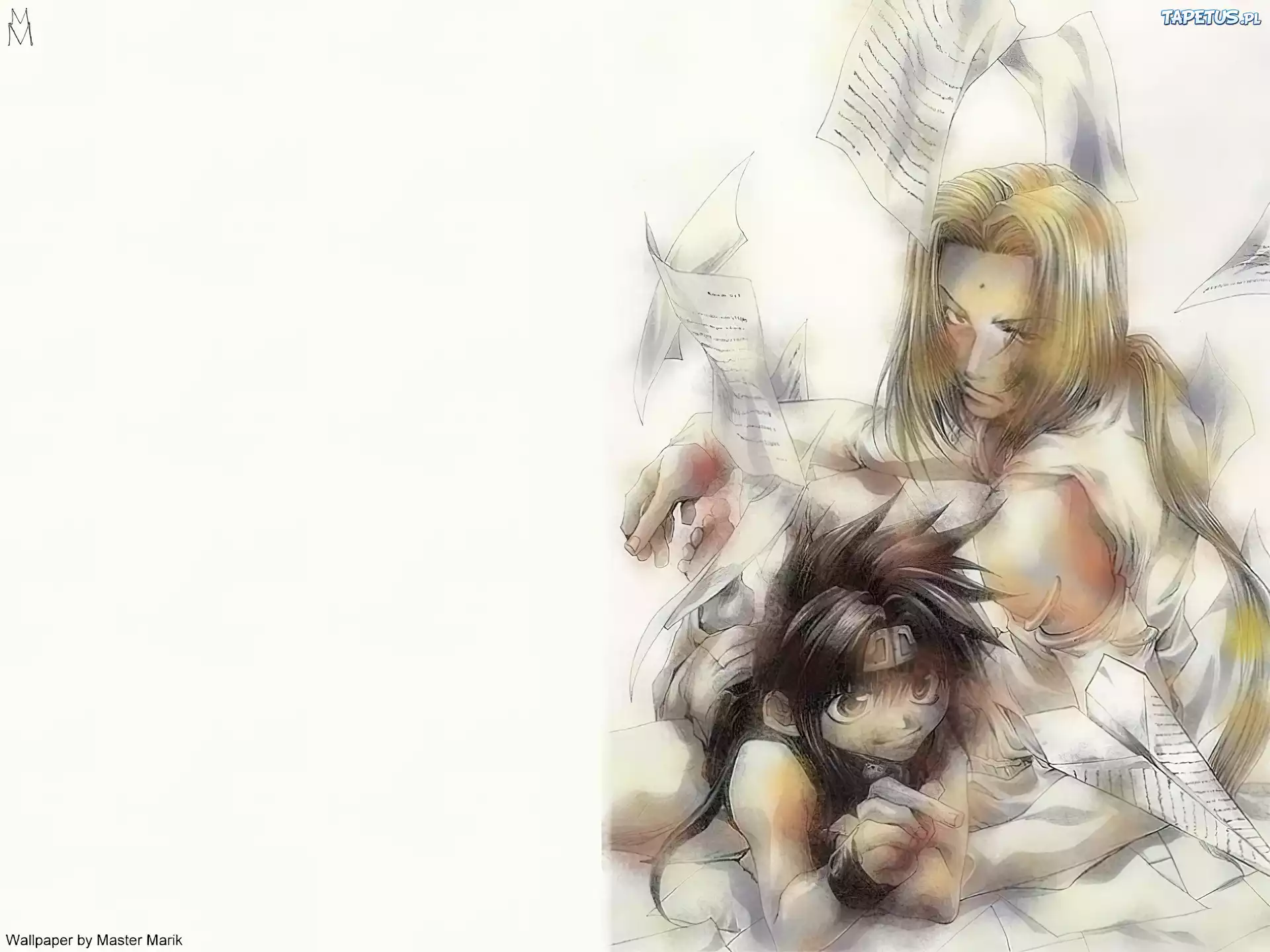 Saiyuki, ludzie, magik