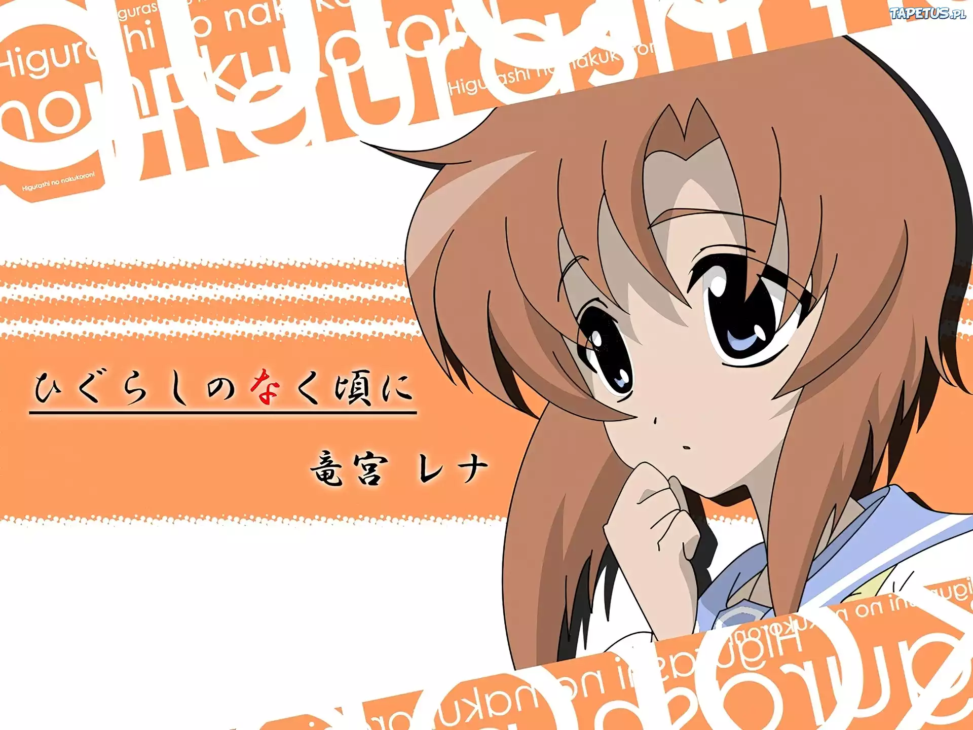 Higurashi No Naku Koro Ni, twarz, oczy, dziecko