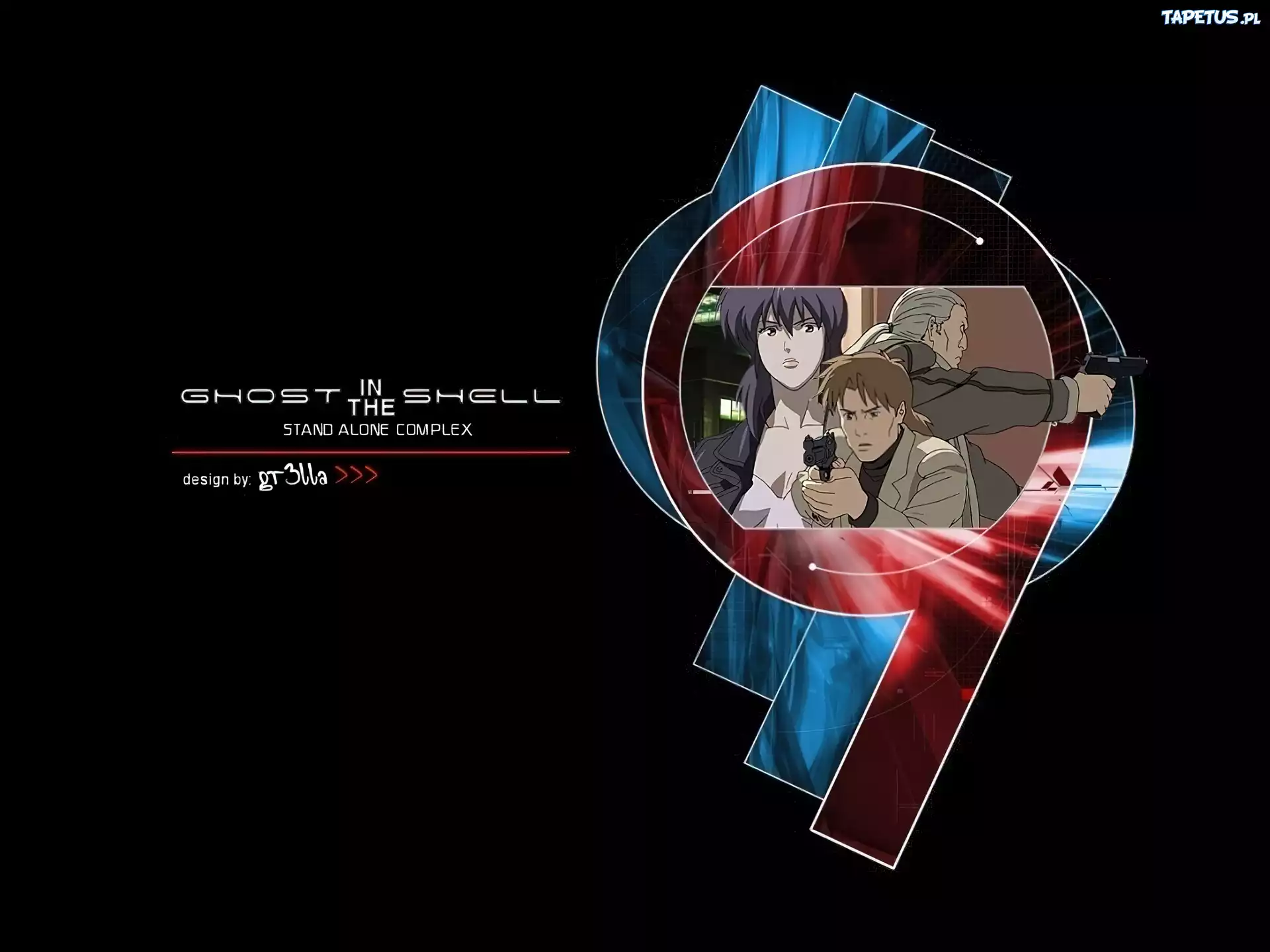 Ghost In The Shell, ludzie, pistolety