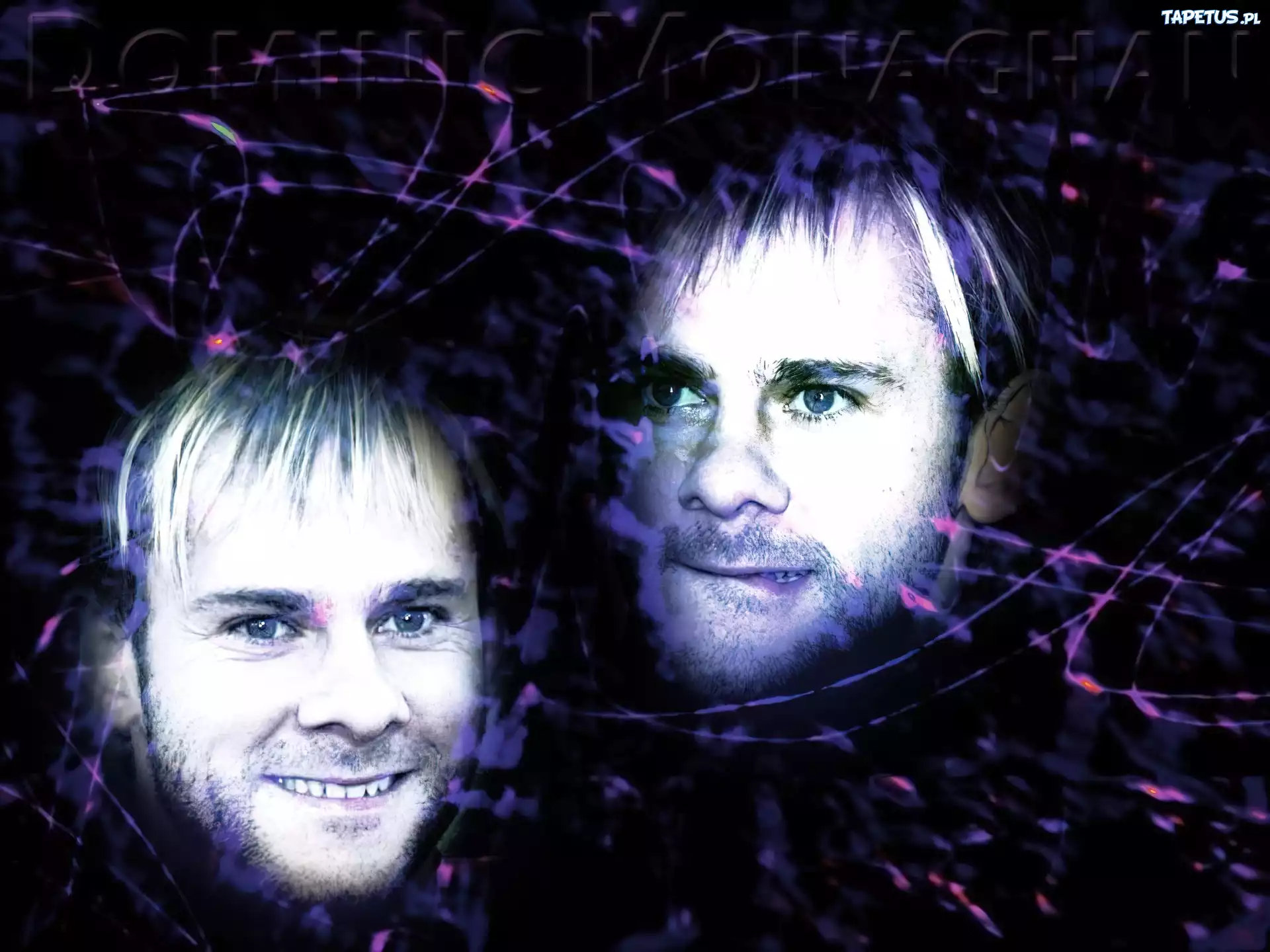 Dominic Monaghan,jasne włosy, grzywka