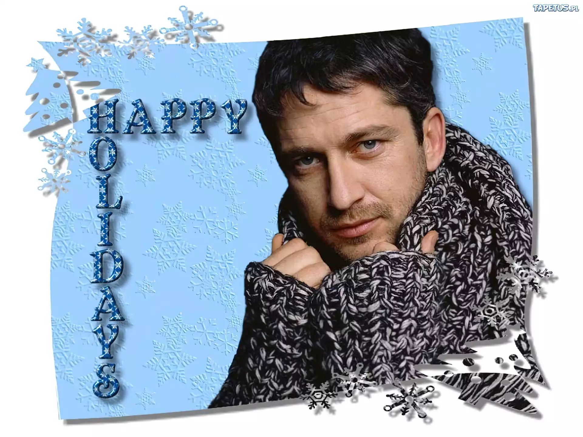 Gerard Butler,happy holidays
