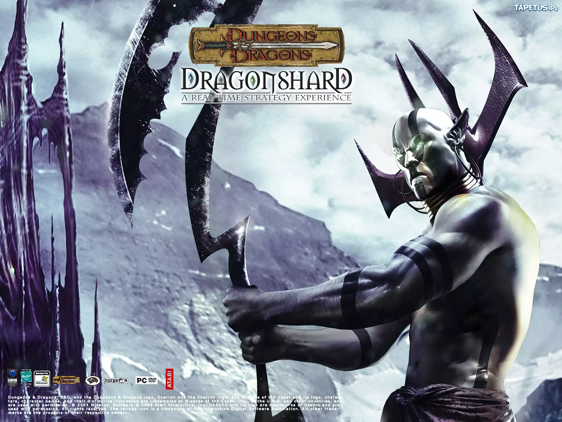 Dragonshard, postać, topór