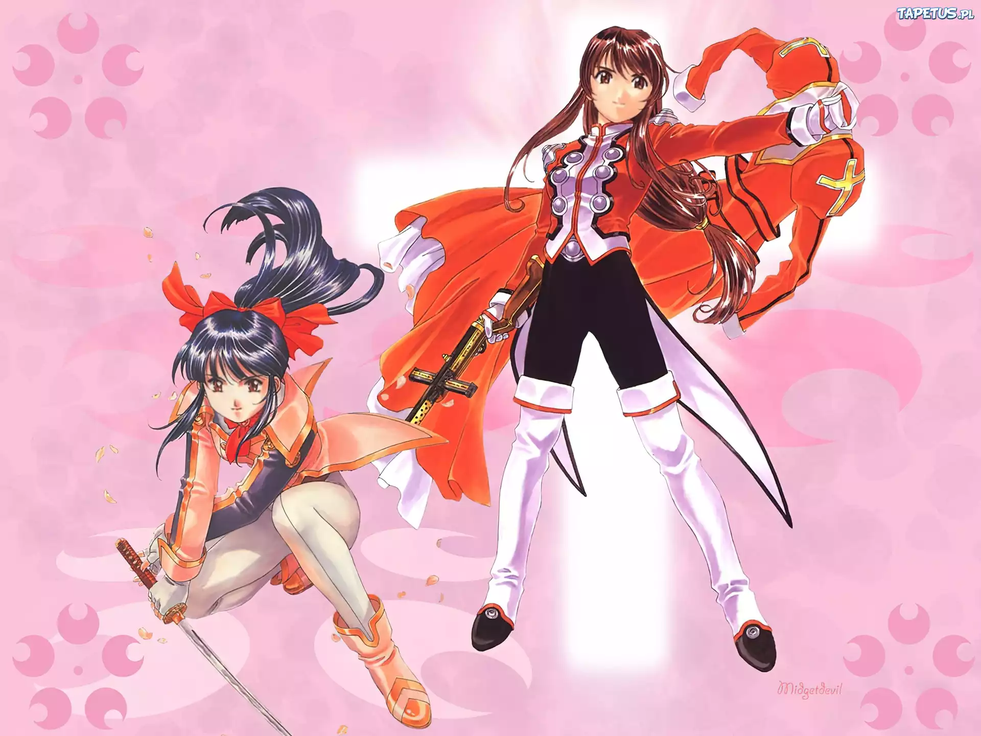 Sakura Wars, miecz, krzyż