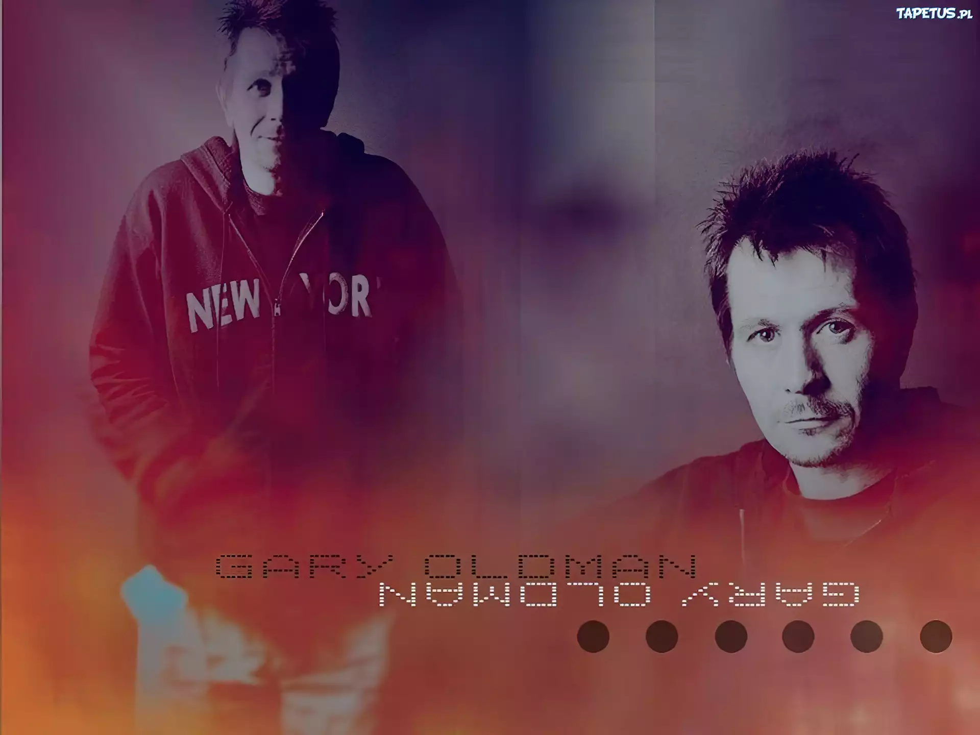 Gary Oldman,bluza, kaptur