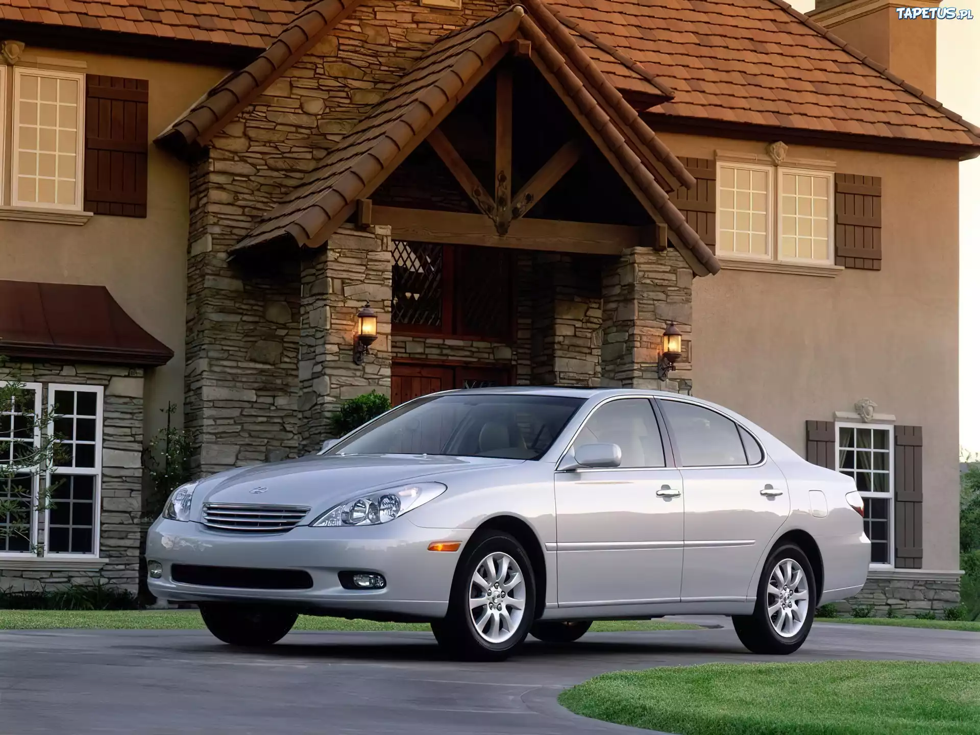Jasny Szary, Lexus, ES, Domek