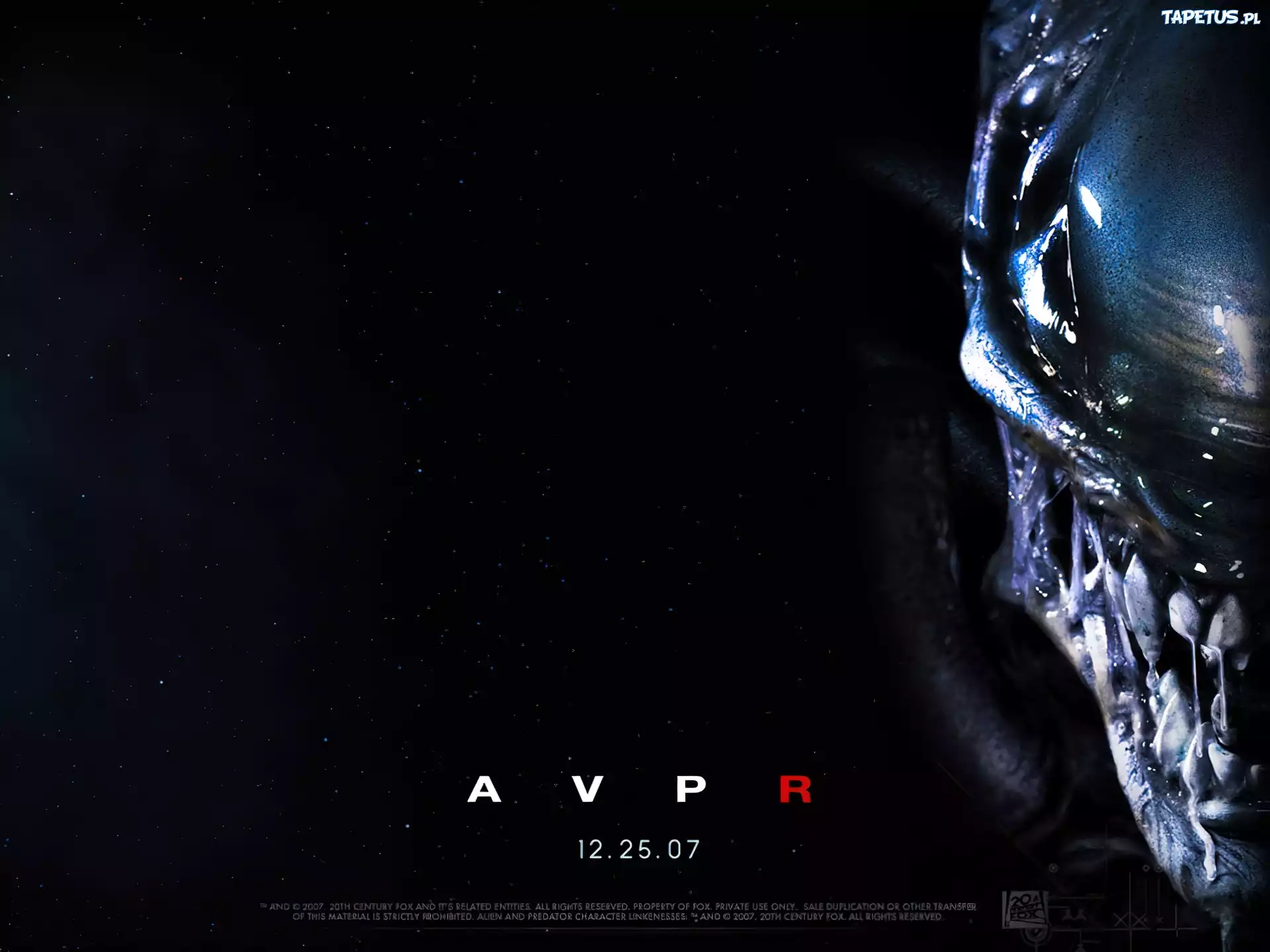 Aliens Vs Predator 2 - Requiem, szczęka, potwora, ciemno