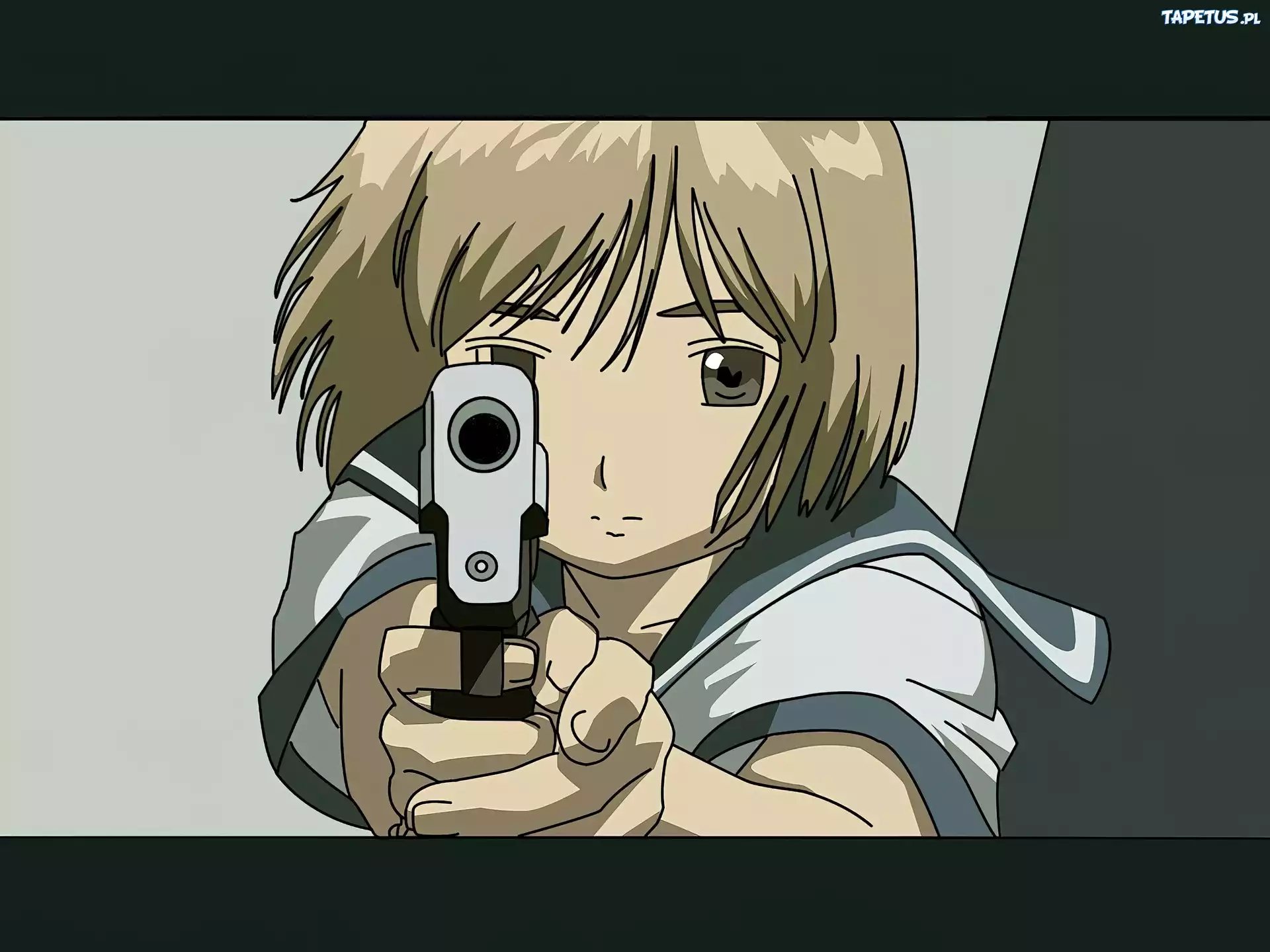 Gunslinger Girl, postać, twarz, pistolet