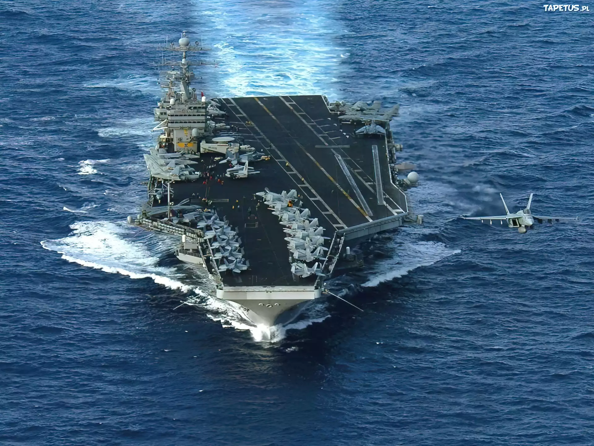 Lotniskowiec, Samoloty, Nimitz, Carl Vinson